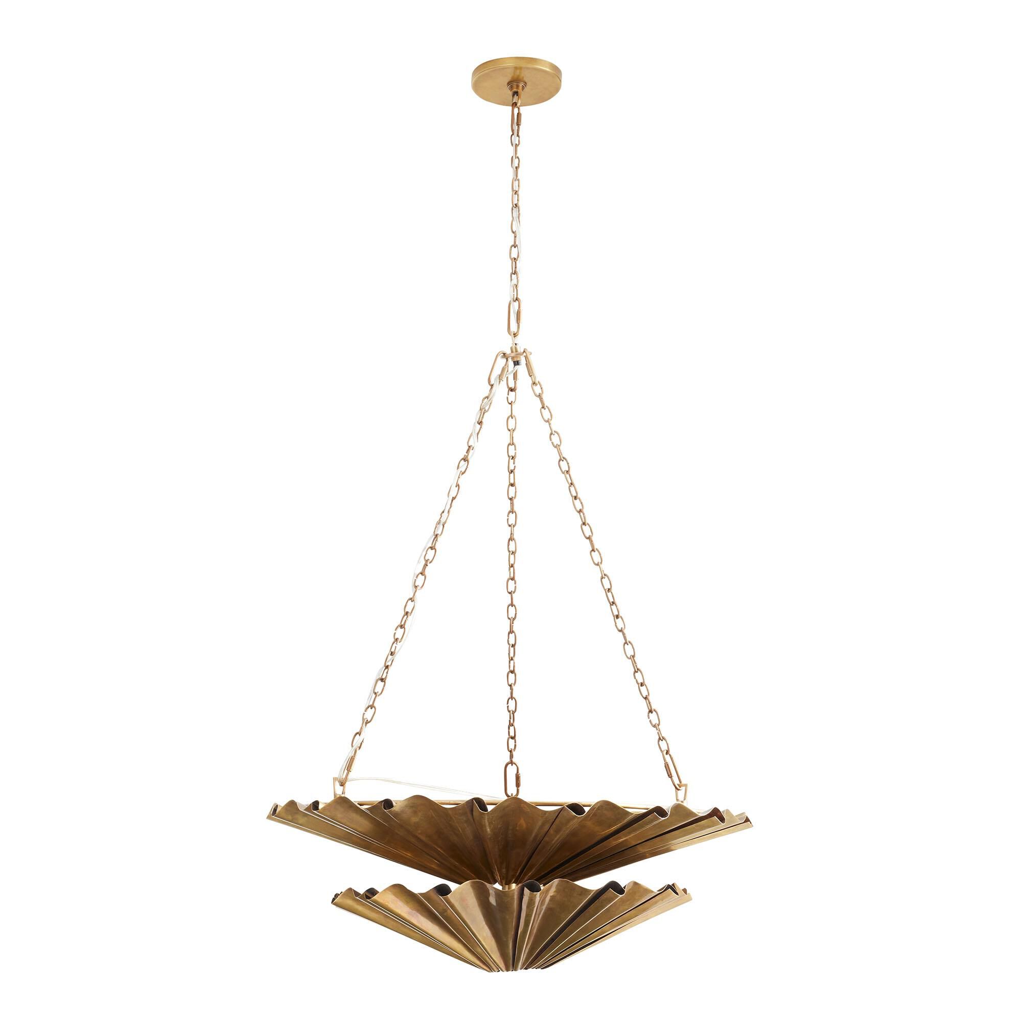Katya 28 Inch 9 Light Chandelier by Arteriors Home