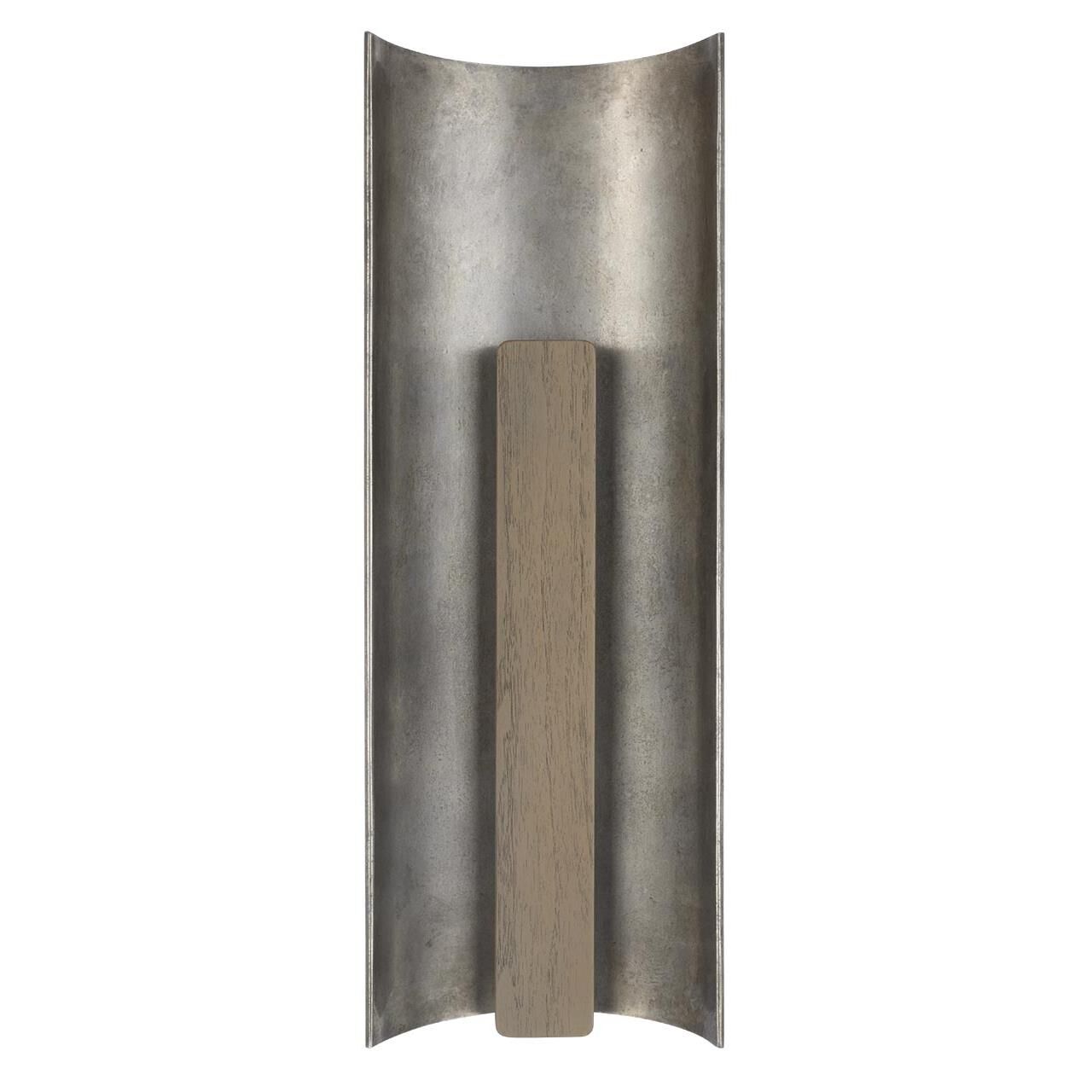 Shown in Mottled Pewter And Warm Walnut finish