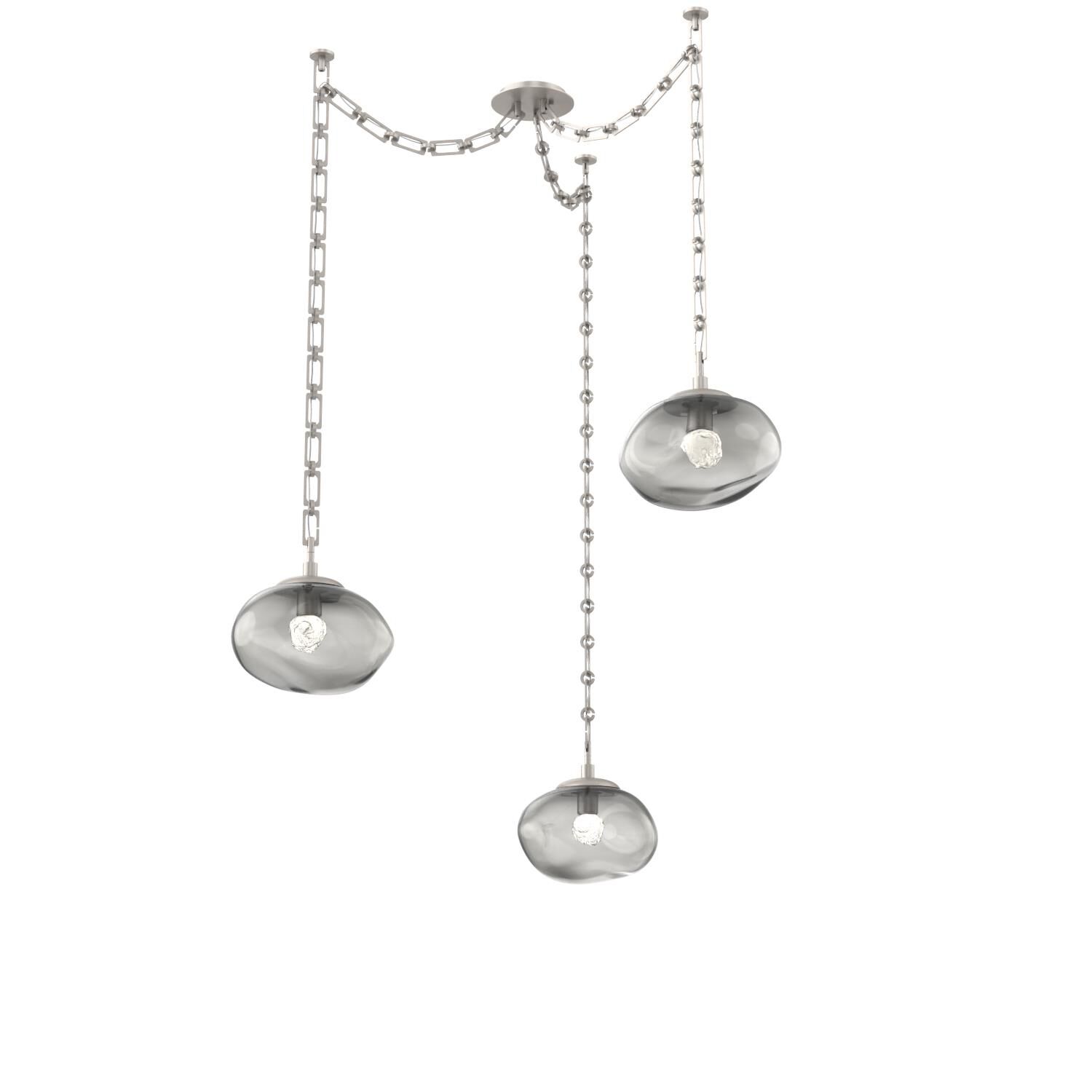 Levi Wilson Nova 19 Inch Multi Pendant Light by Hammerton Studio