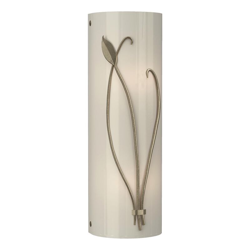 Forged Leaves 17 Inch 2 Light Wall Sconce by Hubbardton Forge