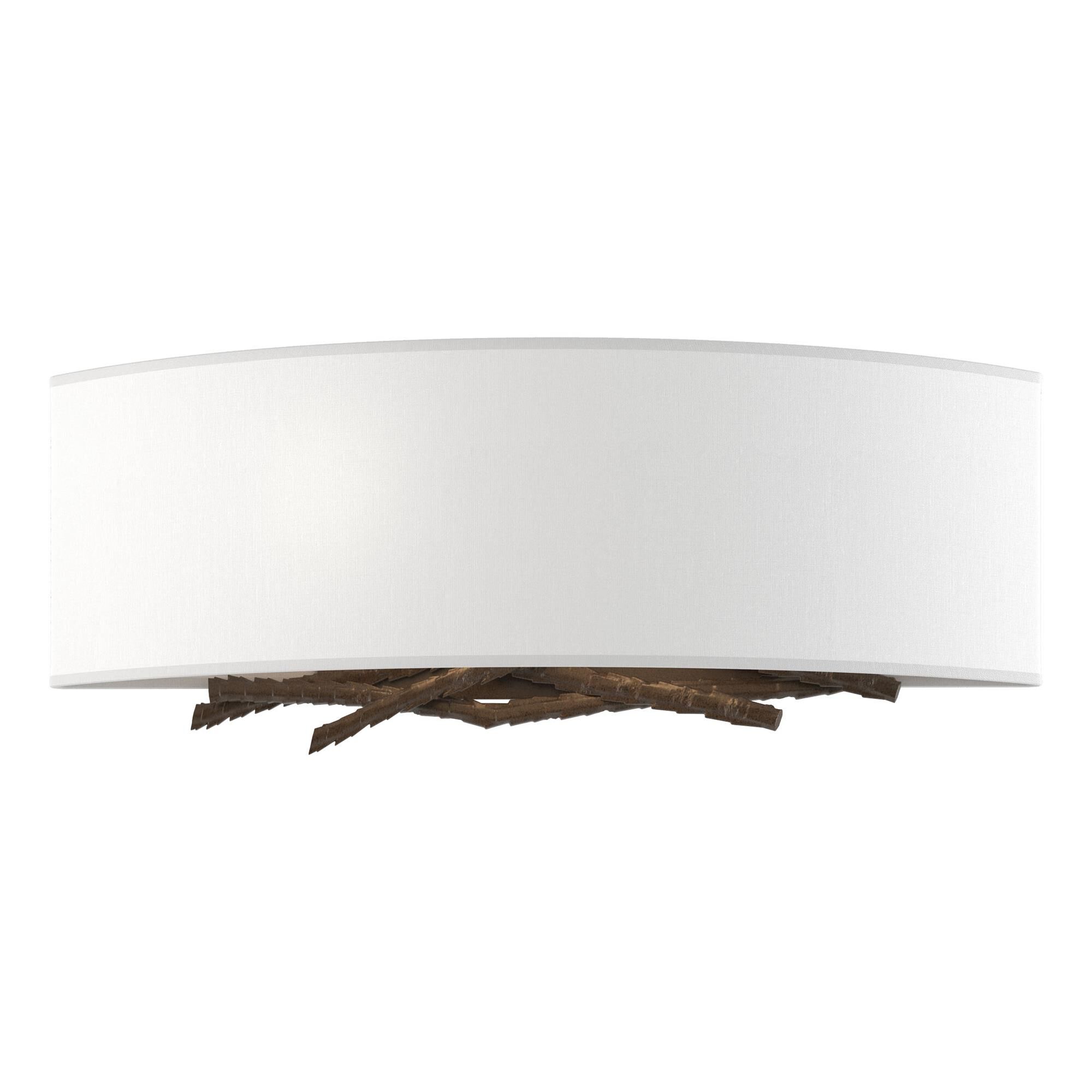 Shown in Bronze finish and Natural Anna shade