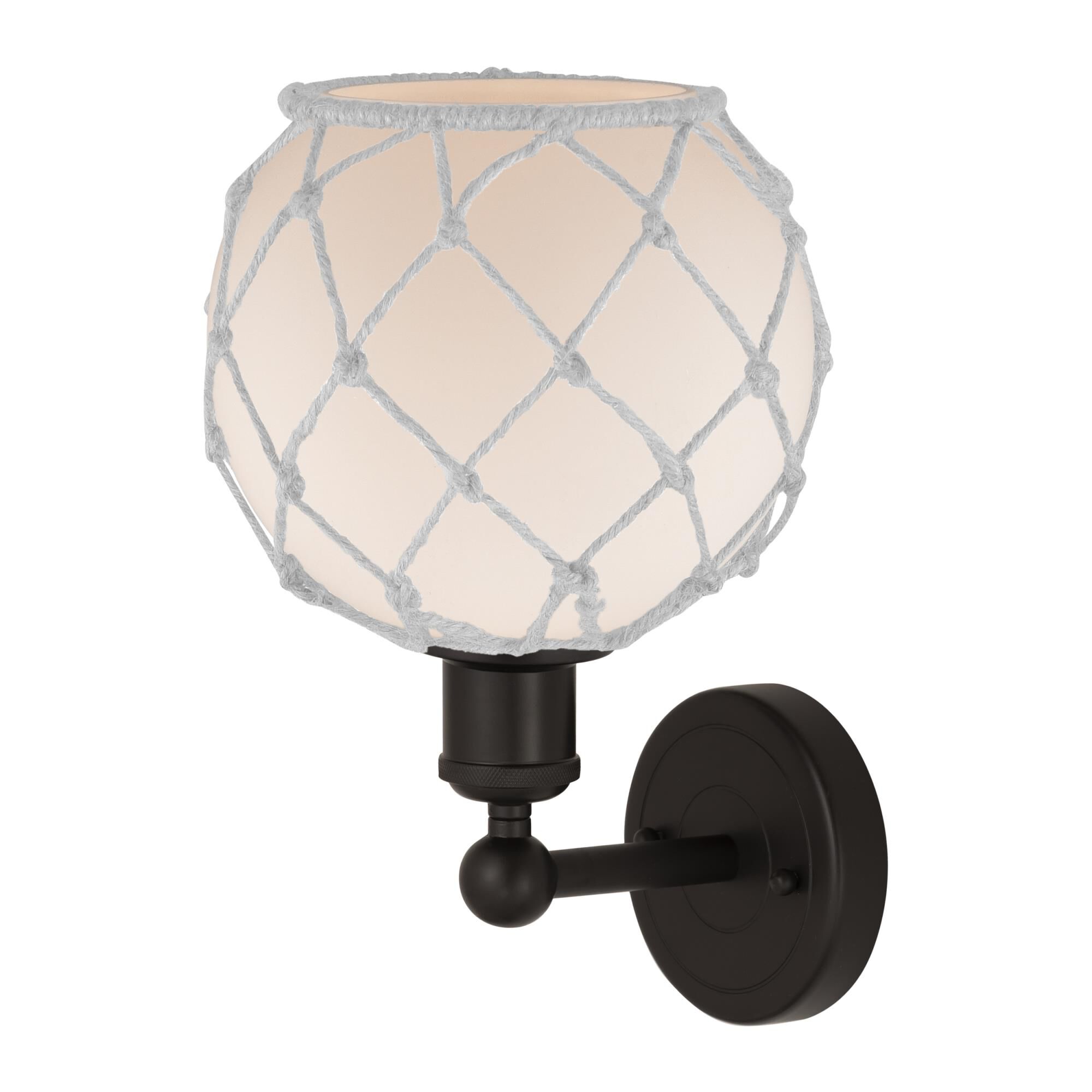 Bruno Marashlian Farmhouse Rope 12 Inch Wall Sconce by Innovations Lighting