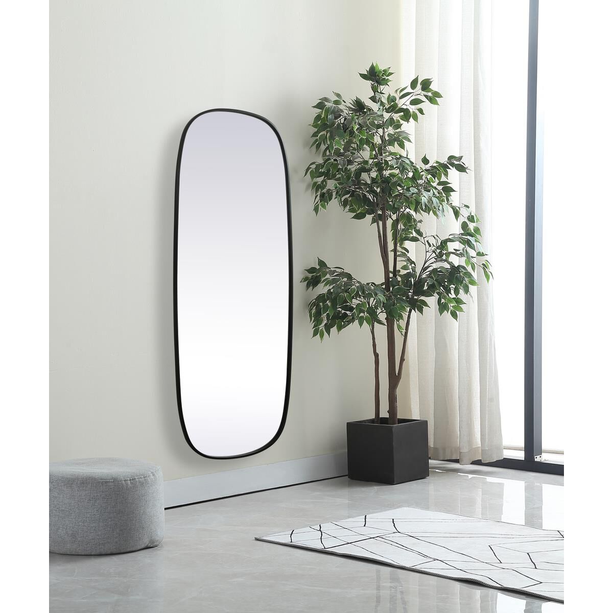 Brynn 60 Inch Decorative Mirror by Elegant Decor