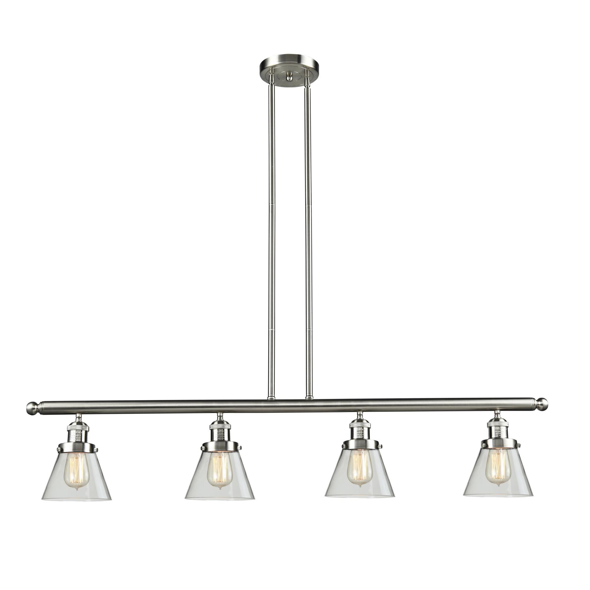 Bruno Marashlian Small Cone 48 Inch 4 Light LED Linear Suspension Light by Innovations Lighting