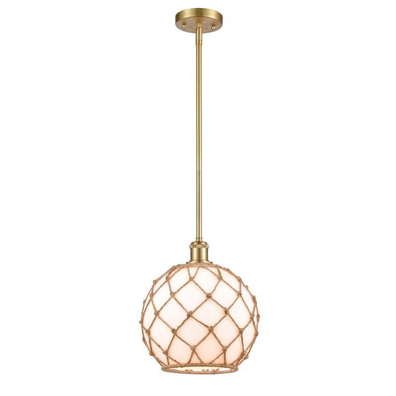 Innovations Lighting Bruno Marashlian Farmhouse Rope 10 Inch Mini Pendant