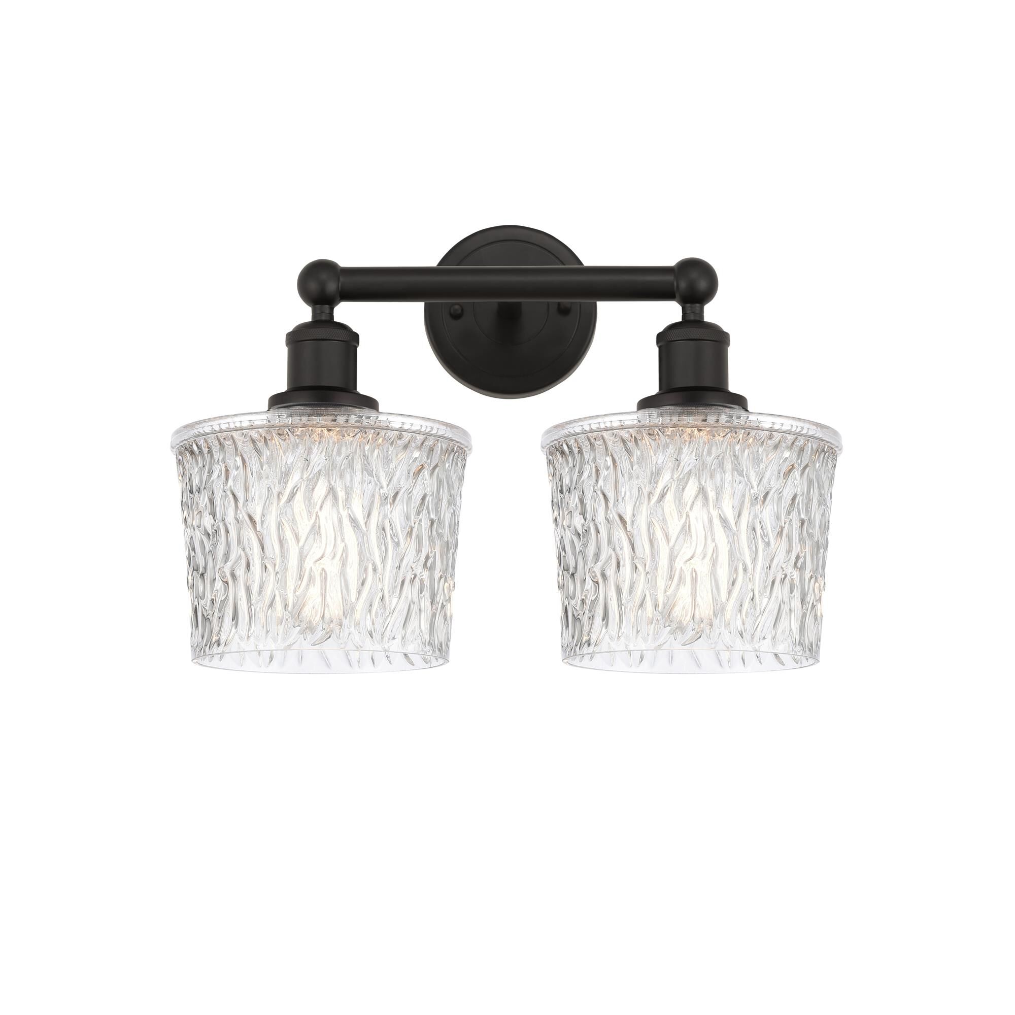 Shown in Oil Rubbed Bronze, Clear finish and Clear glass and Clear Glass shade