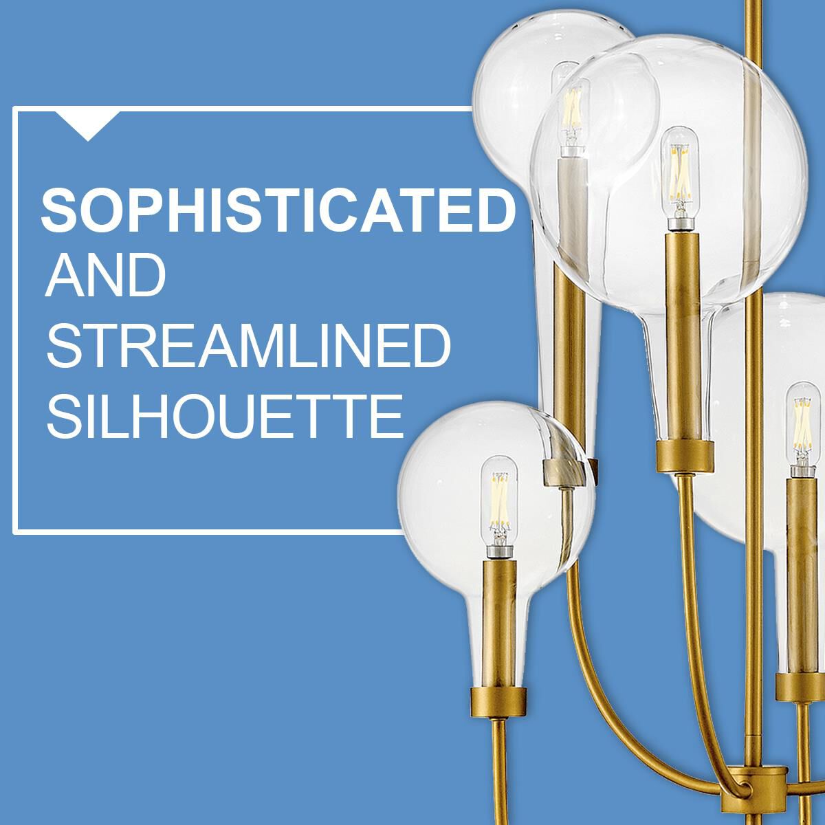 Shown in Black finish and Clear glass