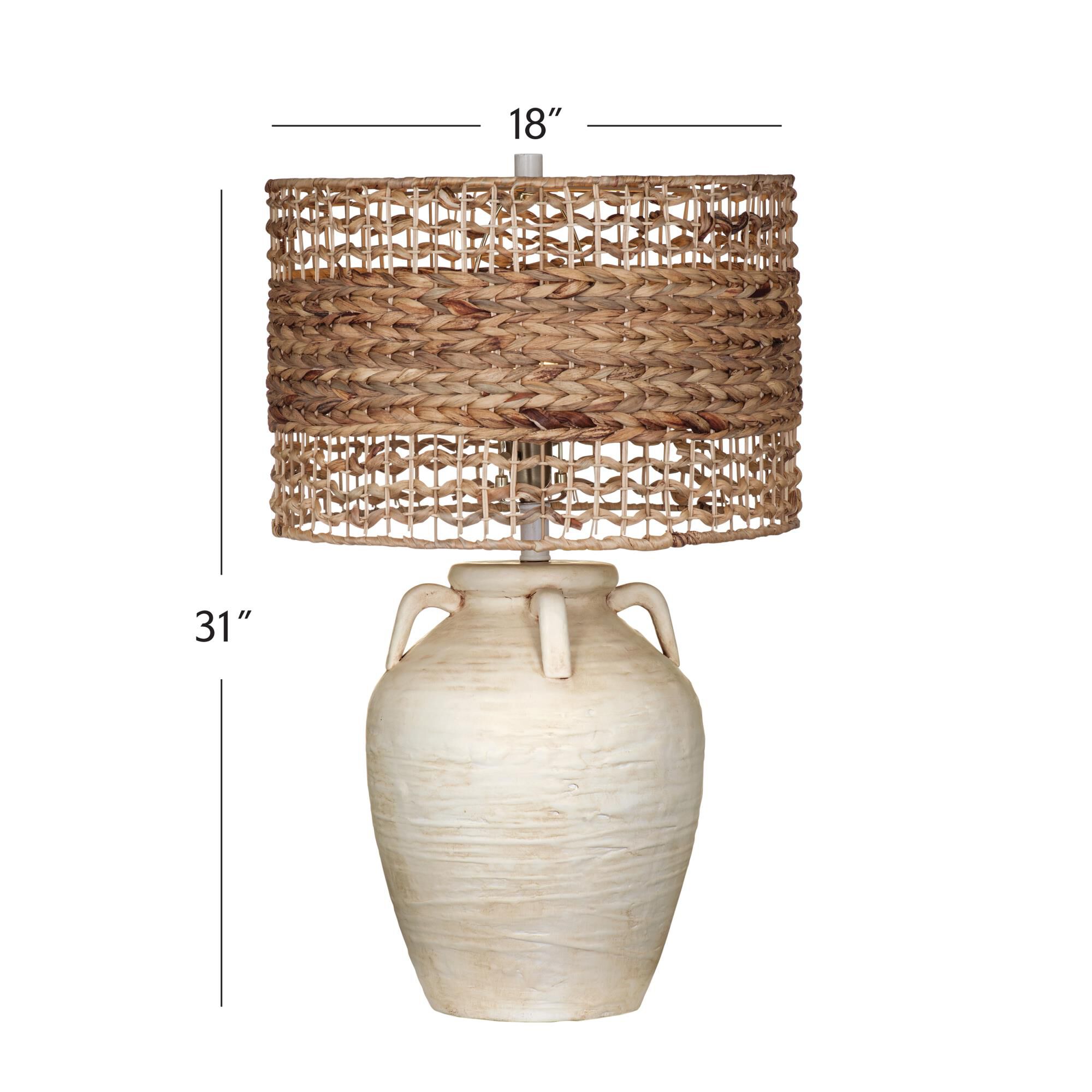 Breeze 30 Inch Table Lamp By Bassett Mirror Company