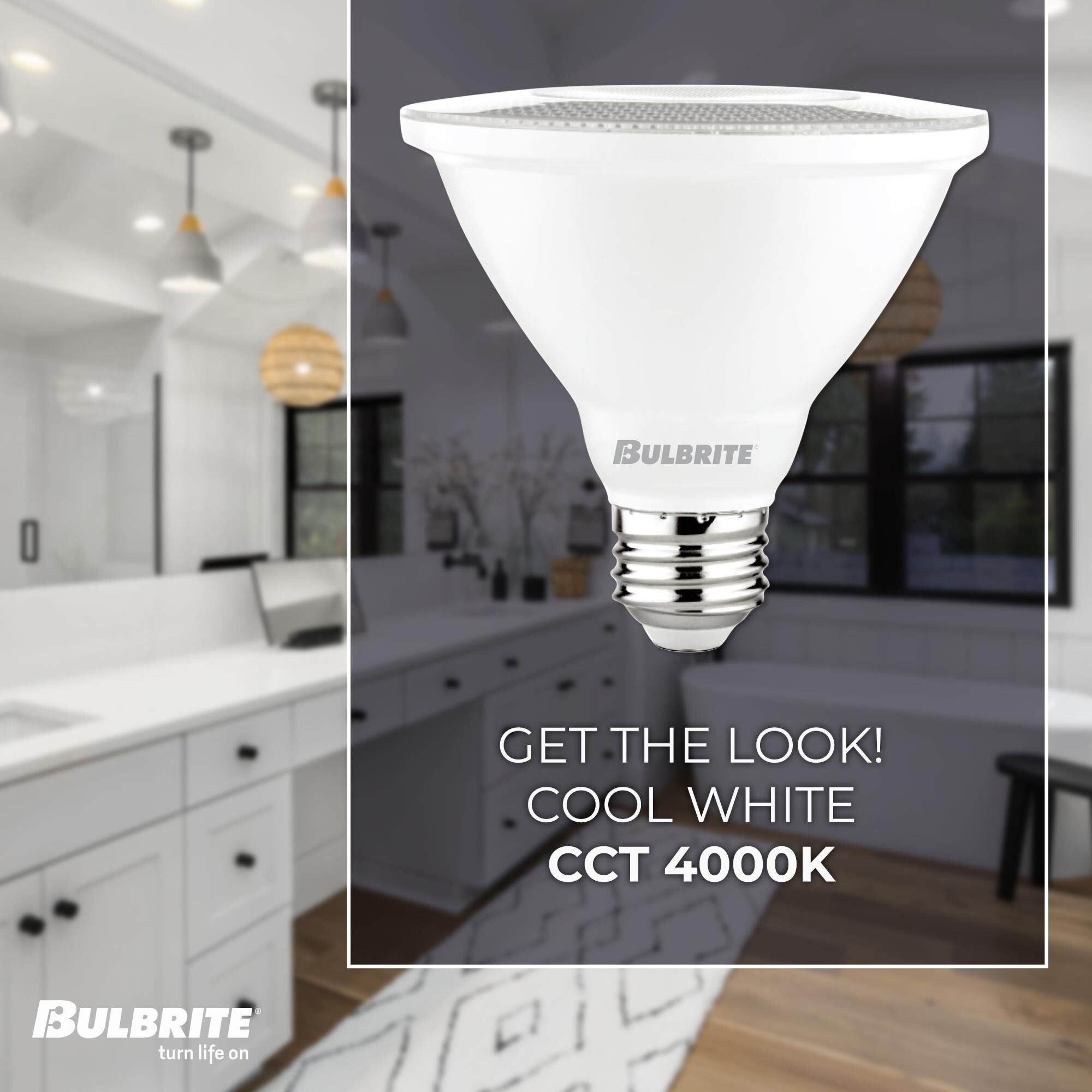 10 Watt 4000K PAR30SN LED Light Bulb by Bulbrite