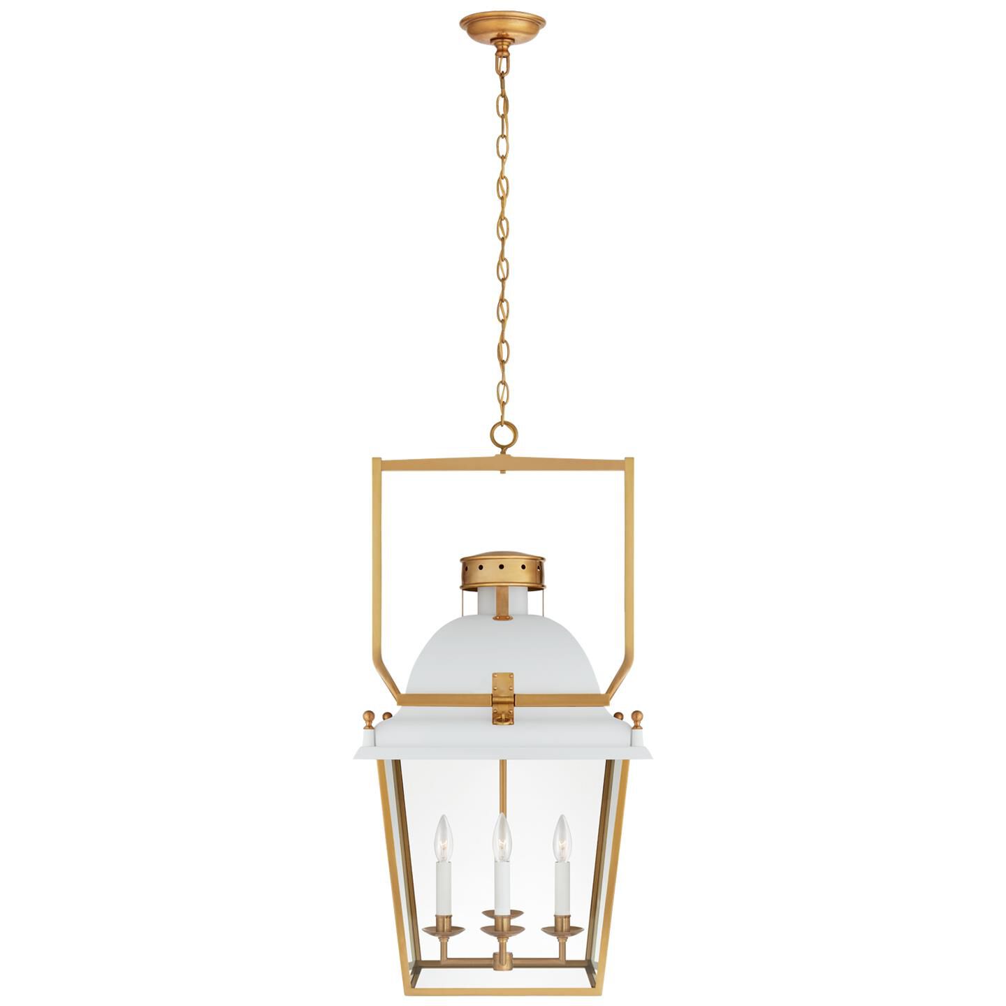 Chapman & Myers Coventry 19 Inch Cage Pendant by Visual Comfort Signature Collection