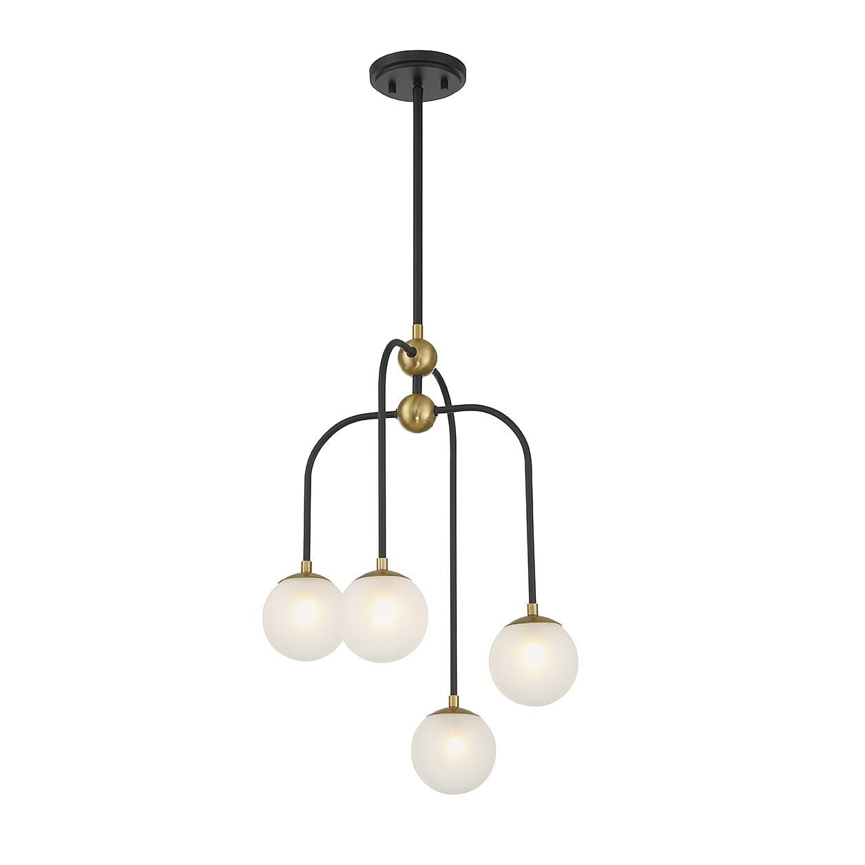 Couplet 16 Inch 4 Light Mini Chandelier by Savoy House