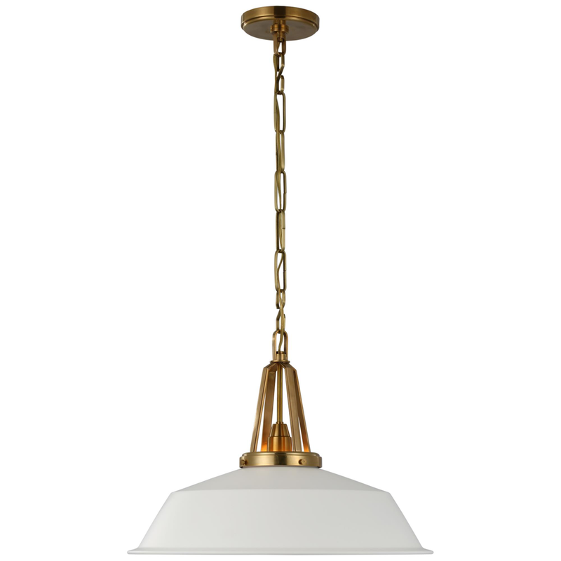 Visual Comfort Signature Collection Chapman & Myers Layton 20 Inch Large Pendant