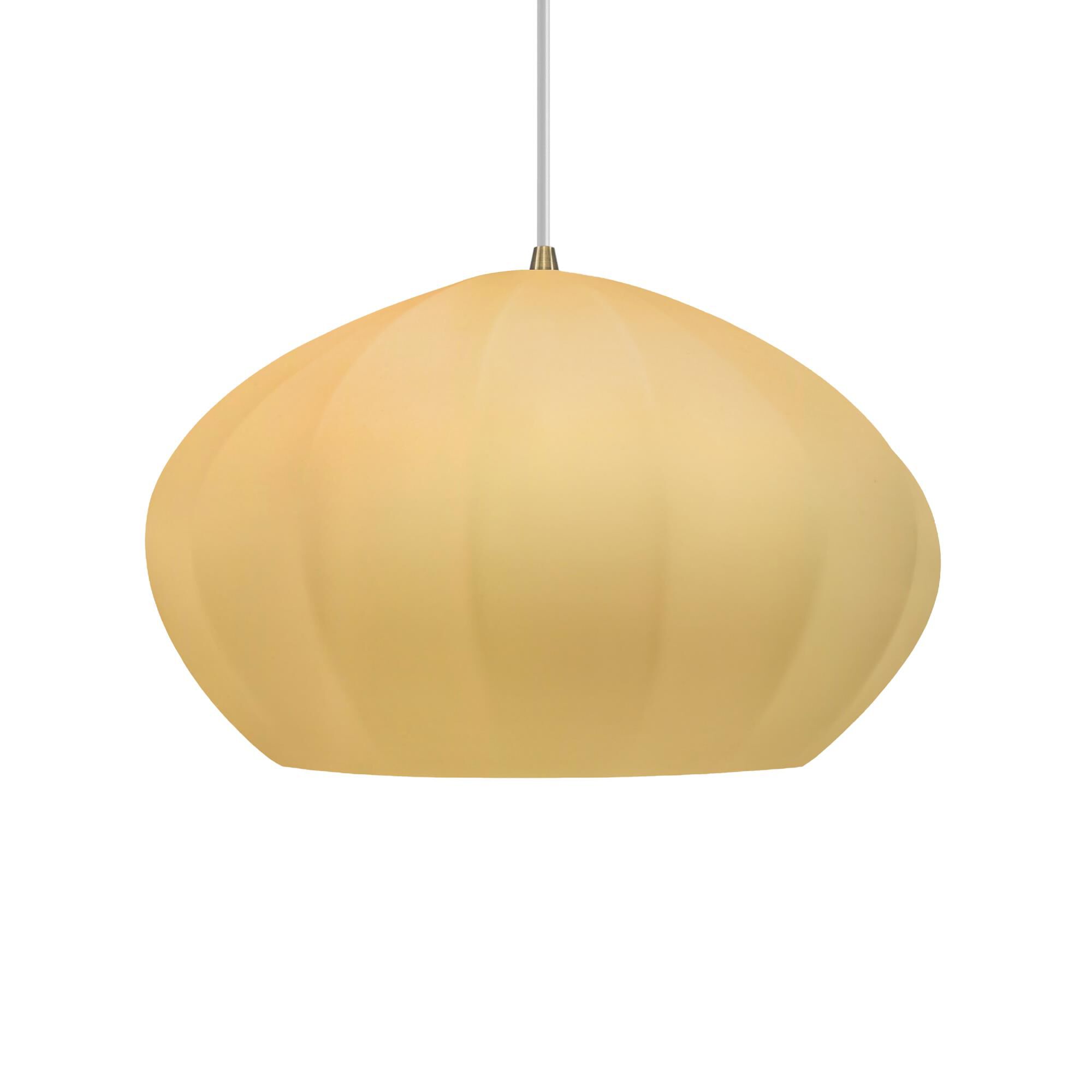 Fluted 13 Inch Large Pendant by Justice Design Group