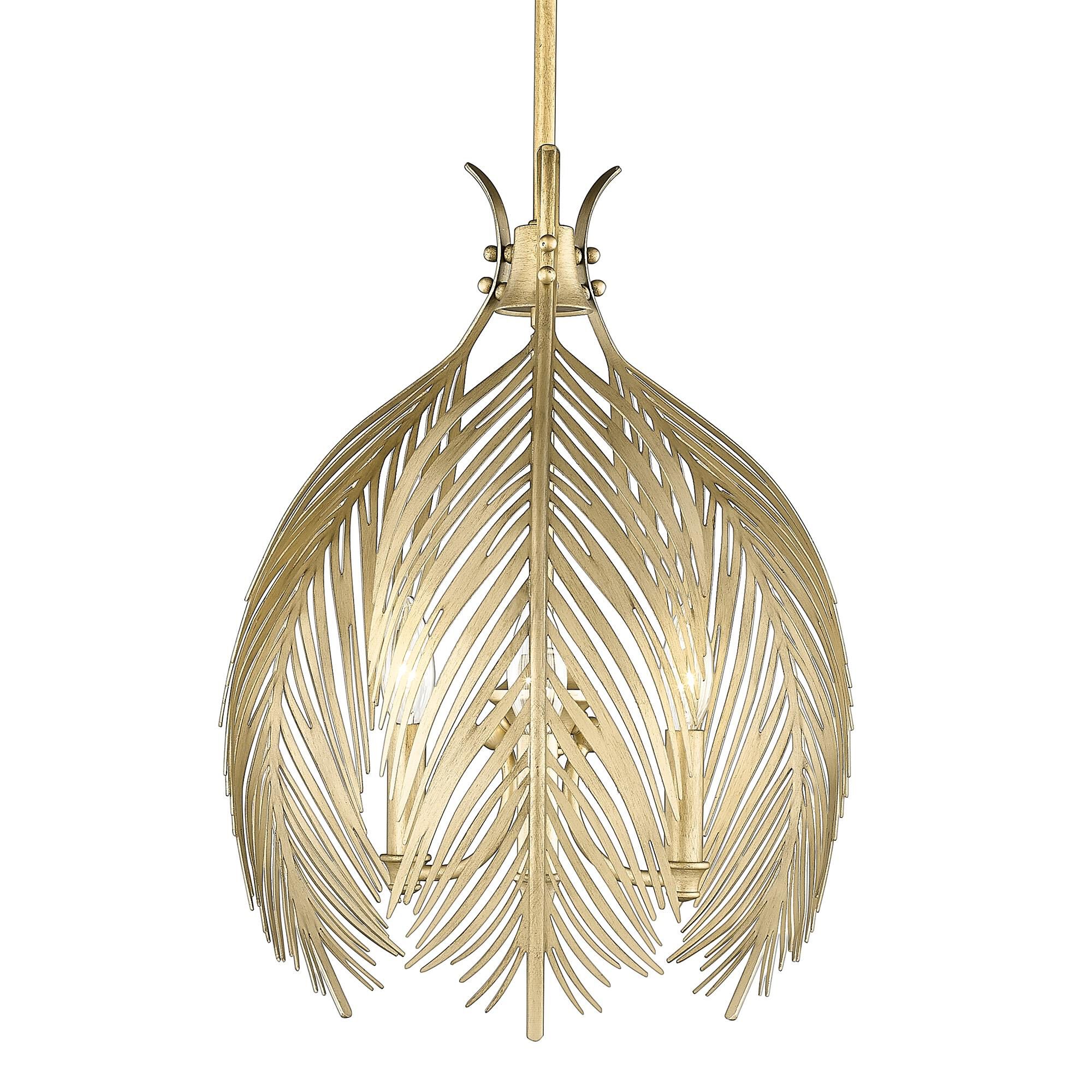 Cay Large Pendant by Golden Lighting
