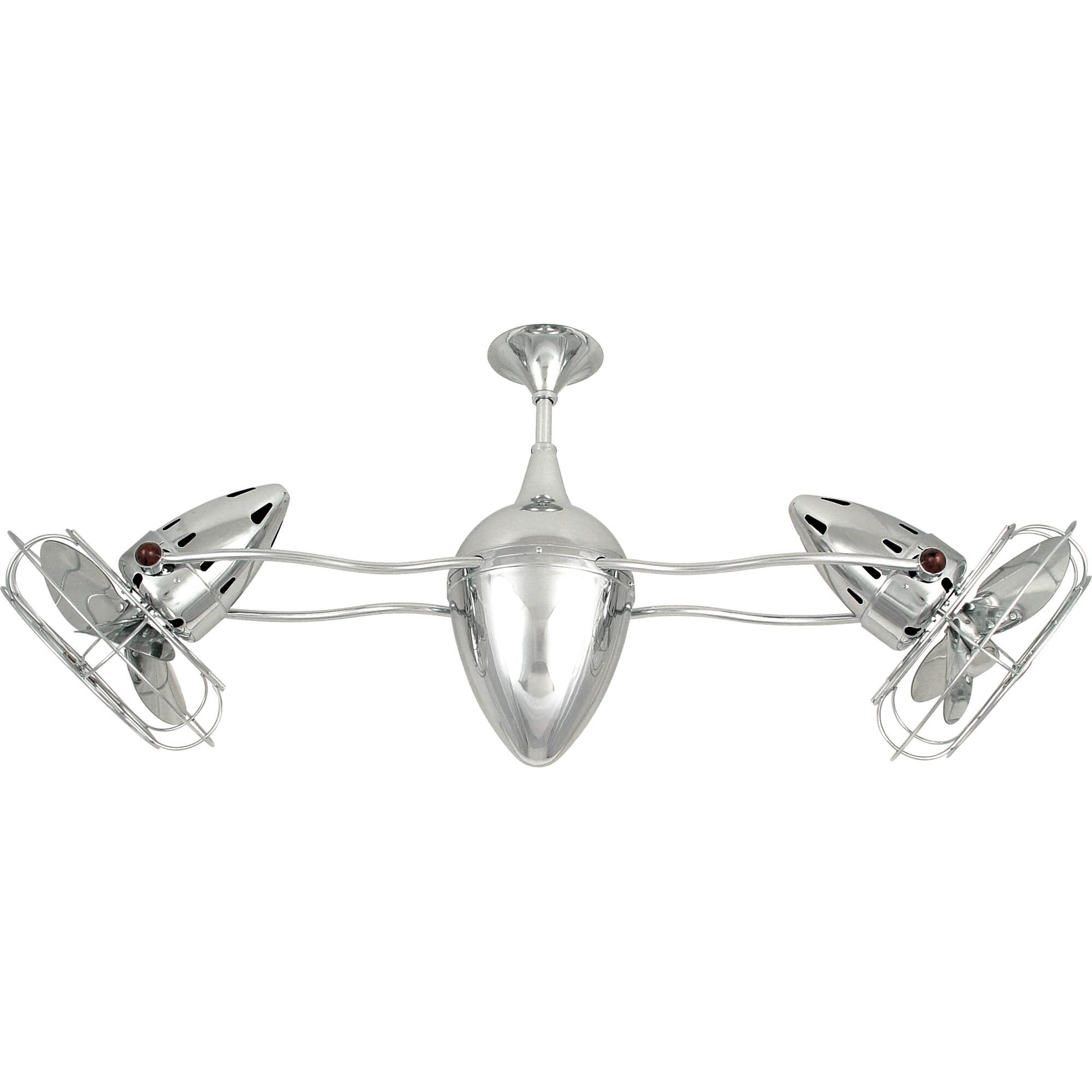 Ar Ruthiane Oscillating Multi Head Ceiling Fan by Matthews Fan Company