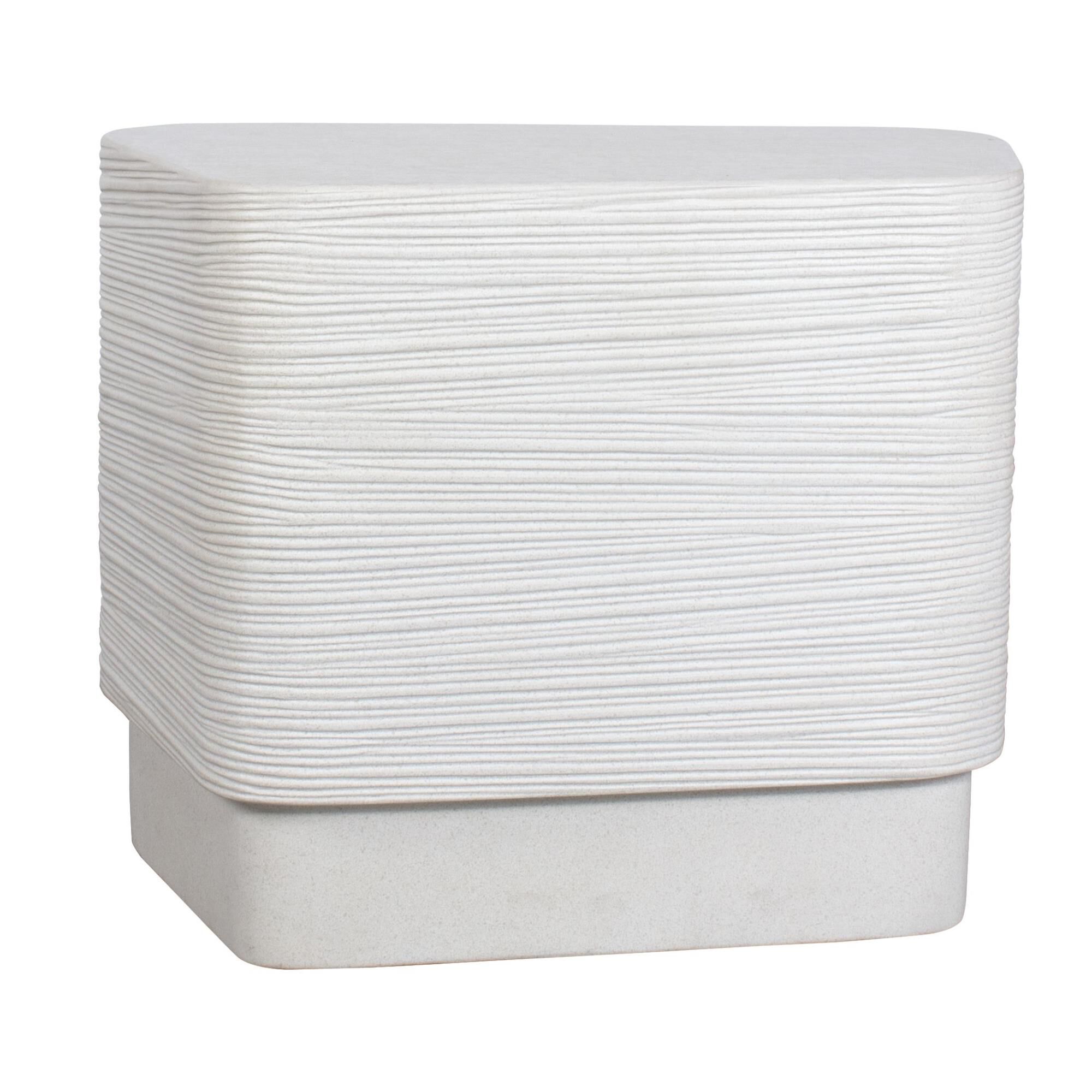 Shown in White finish