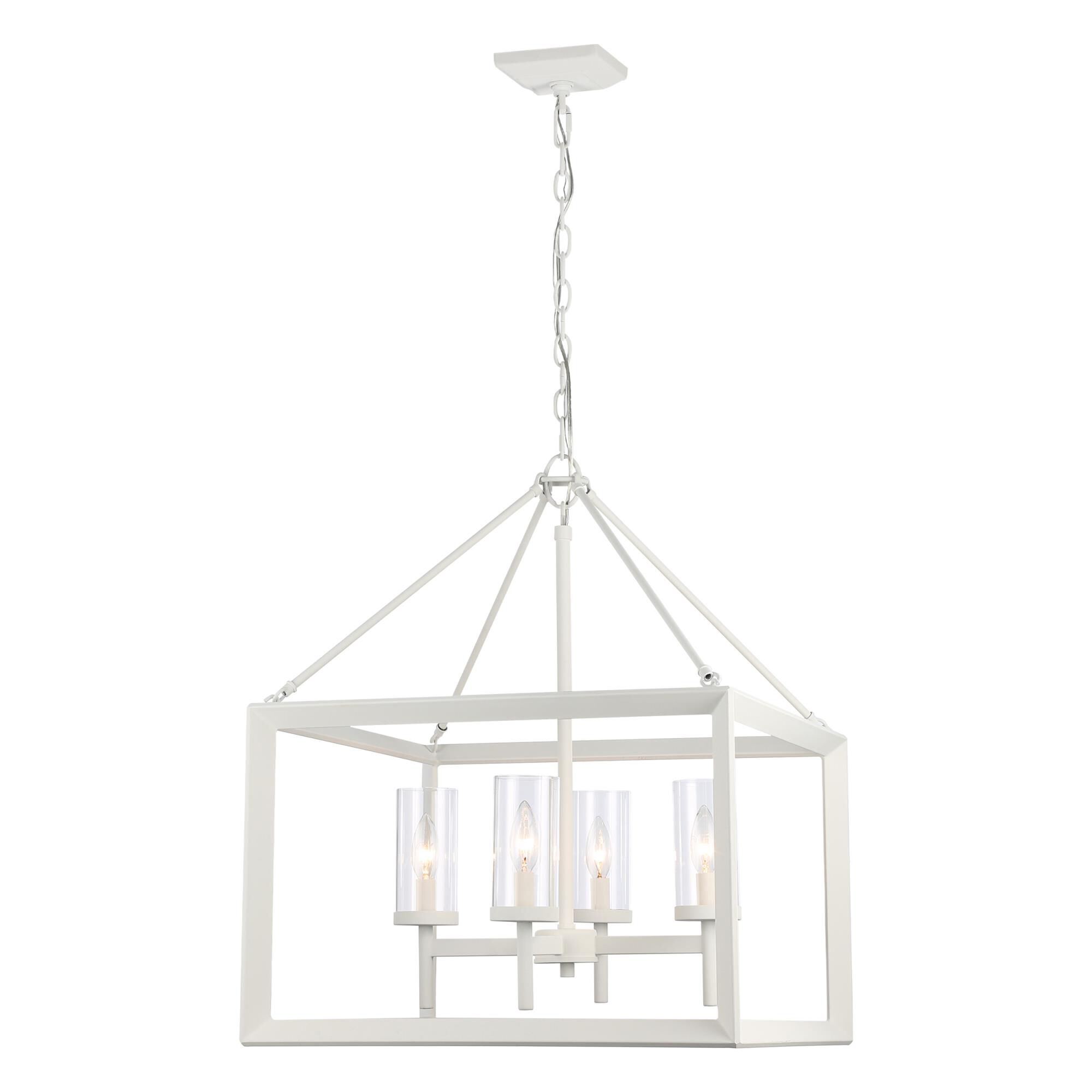 Shown in Clear Glass finish and Clear Glass shade