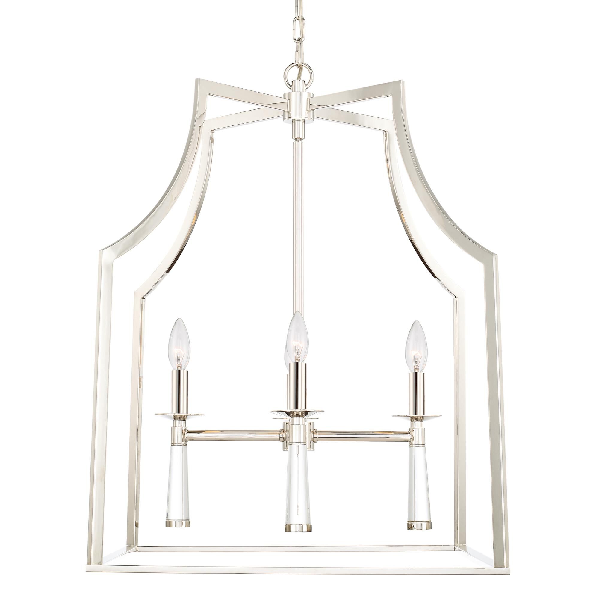 Baxter 22 Inch Cage Pendant by Crystorama