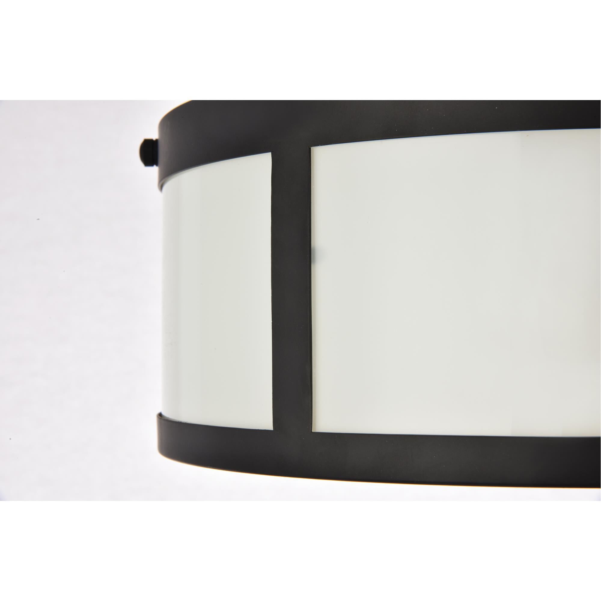 Hadrian 12 Inch 2 Light Flush Mount by Elegant Lighting