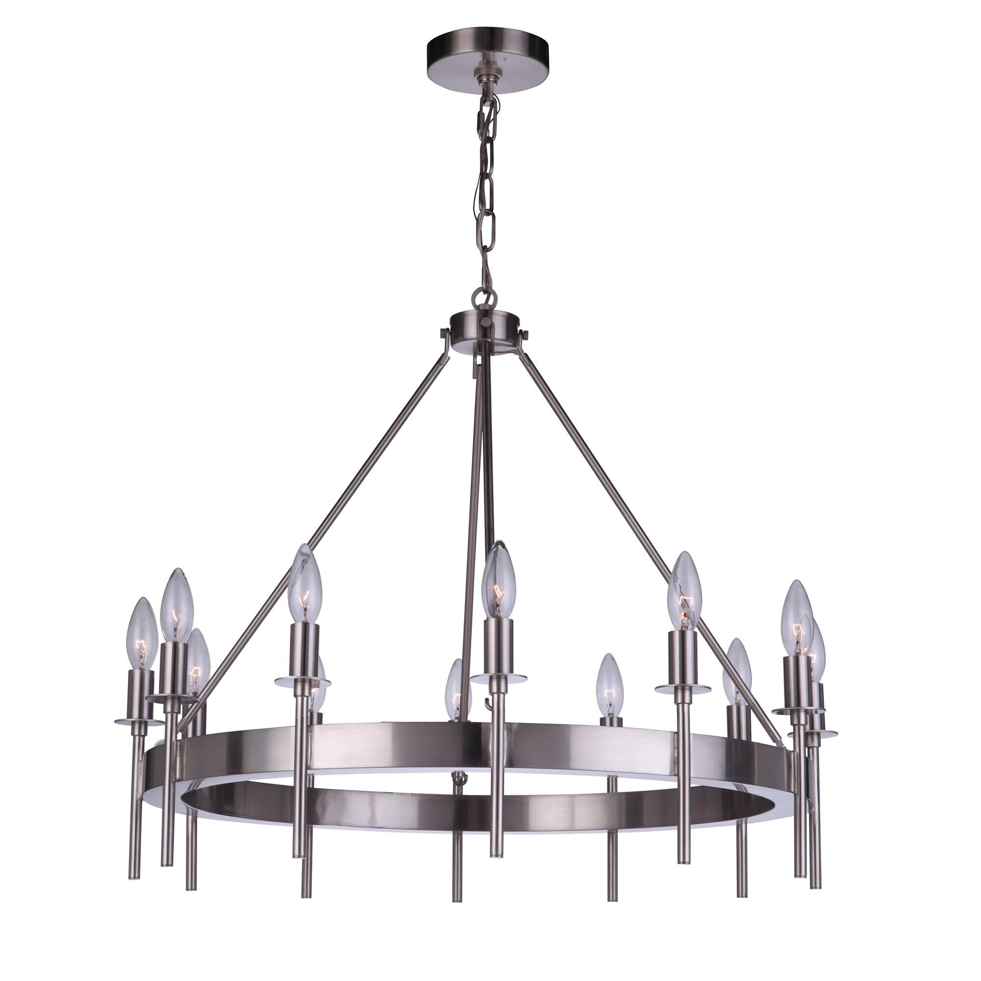 Shown in Brushed Polished Nickel finish