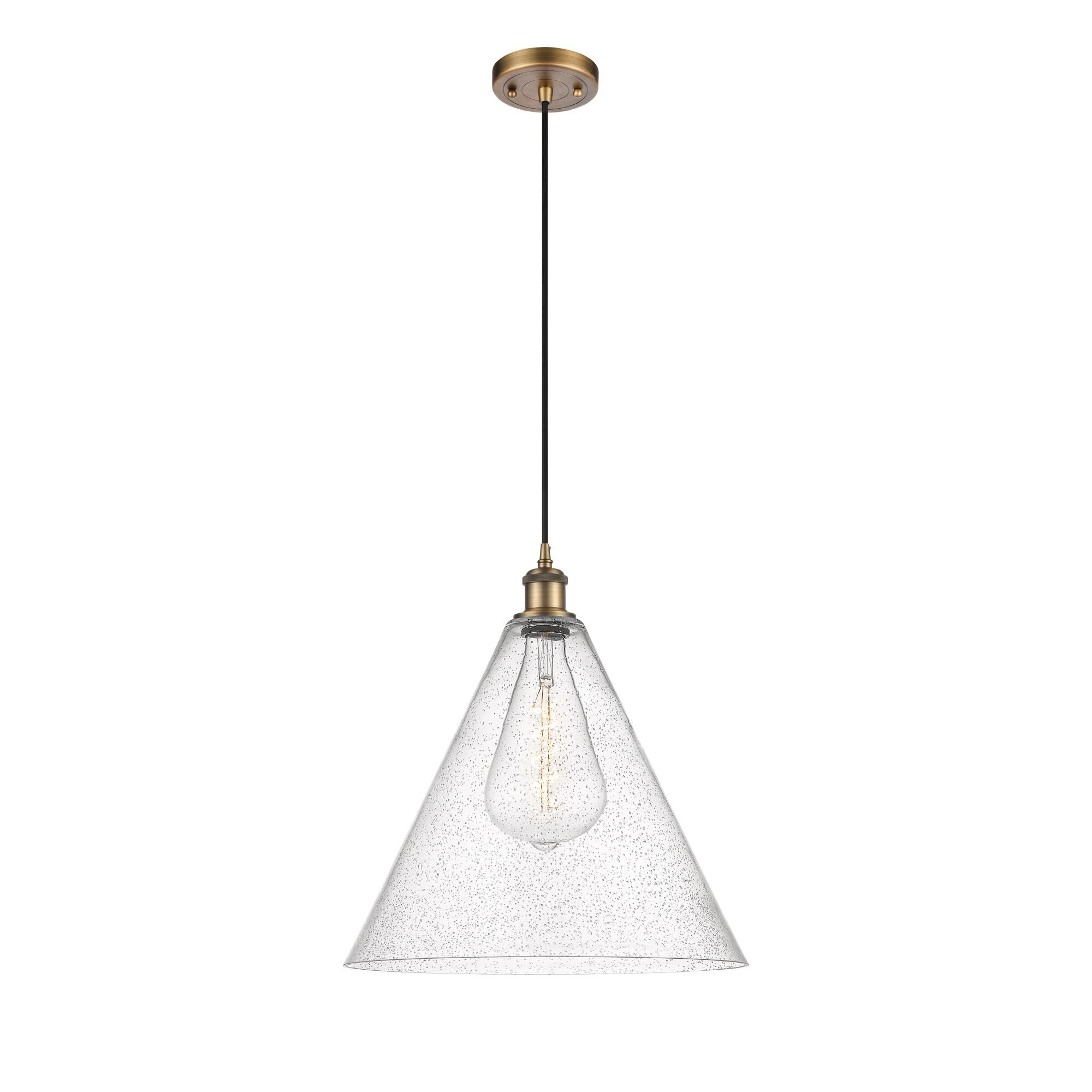 Innovations Lighting Bruno Marashlian Ballston Cone 16 Inch Large Pendant