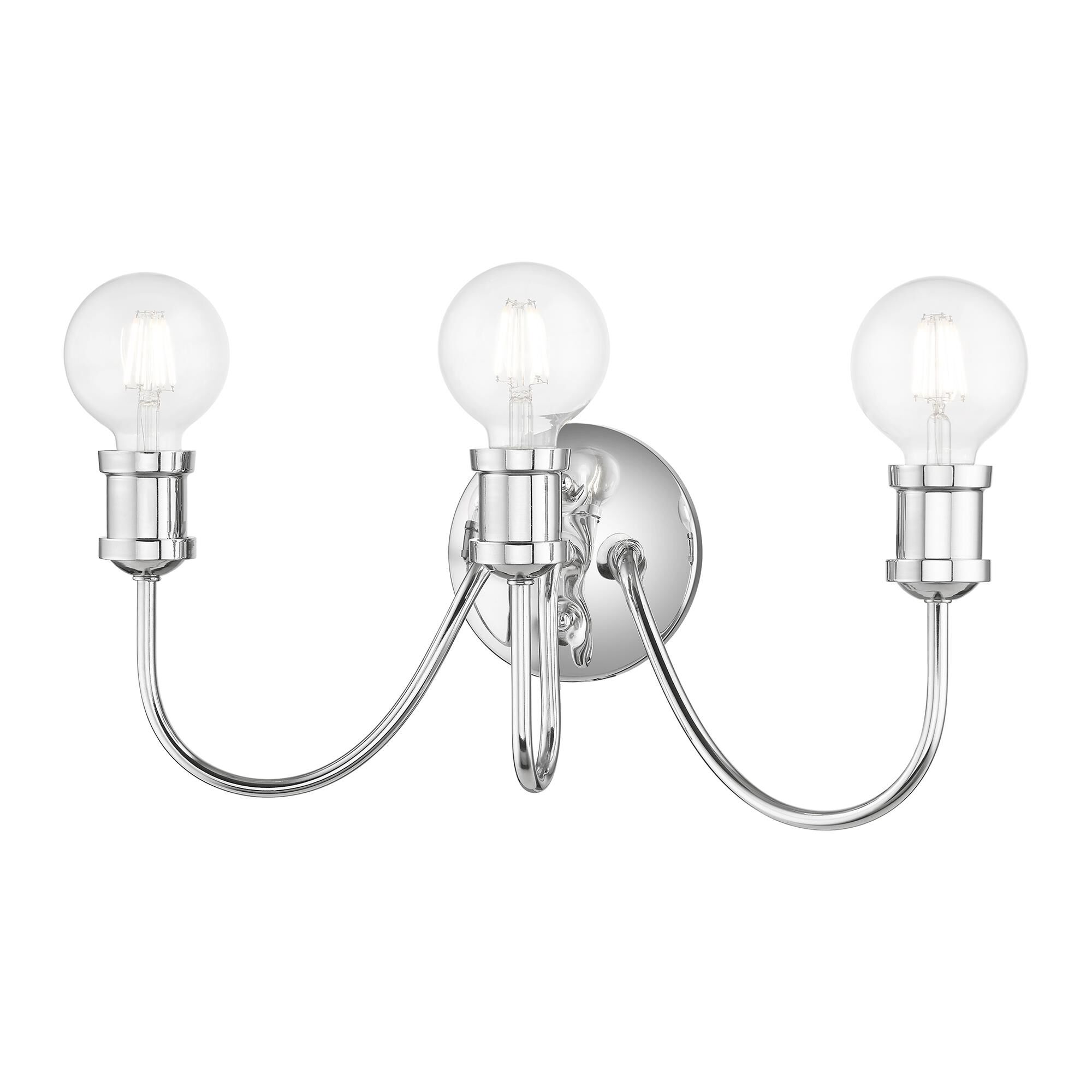 Lansdale 19 Inch 3 Light Bath Vanity Light by Livex Lighting