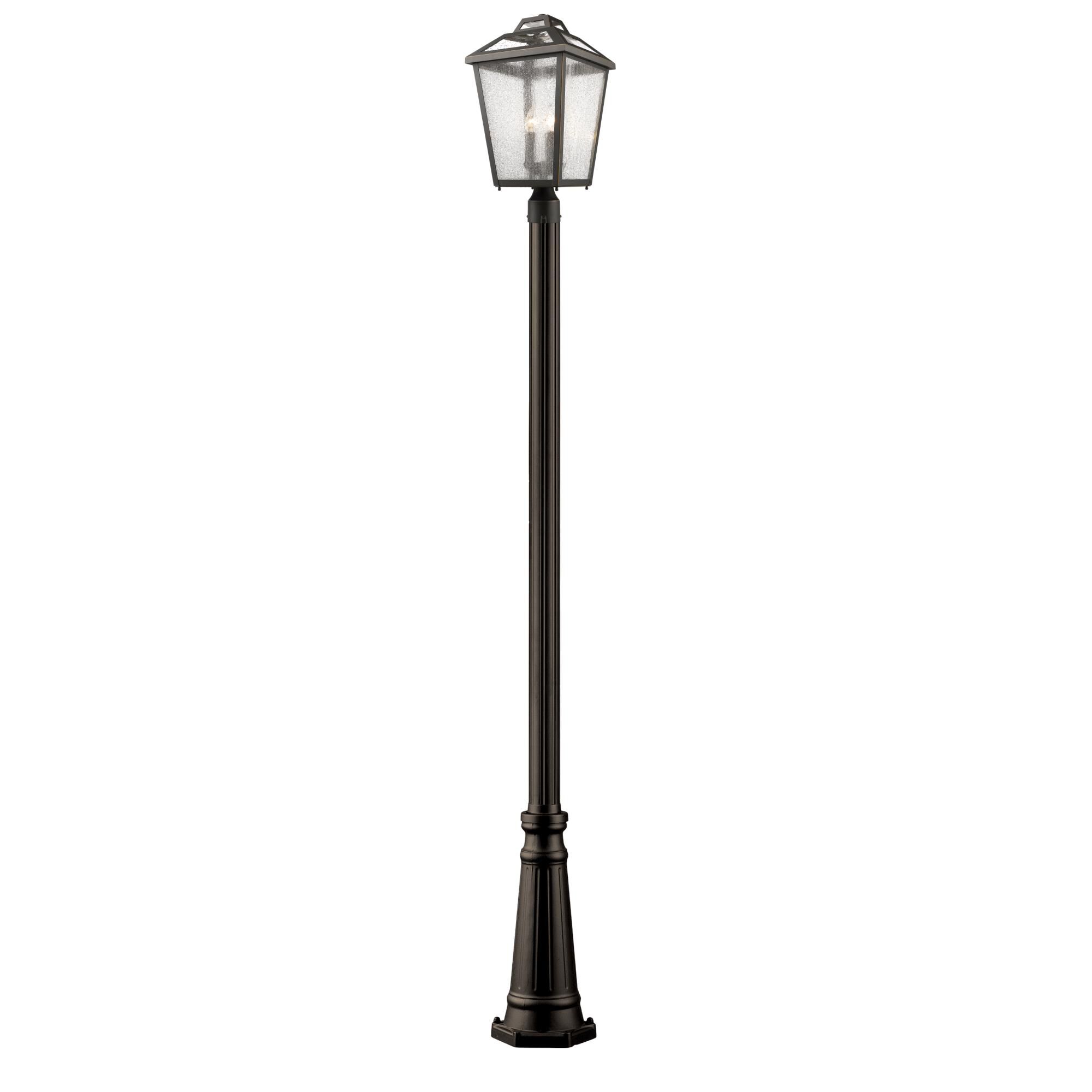 Bayland 114 Inch Tall 3 Light Outdoor Post Lamp by Z-Lite