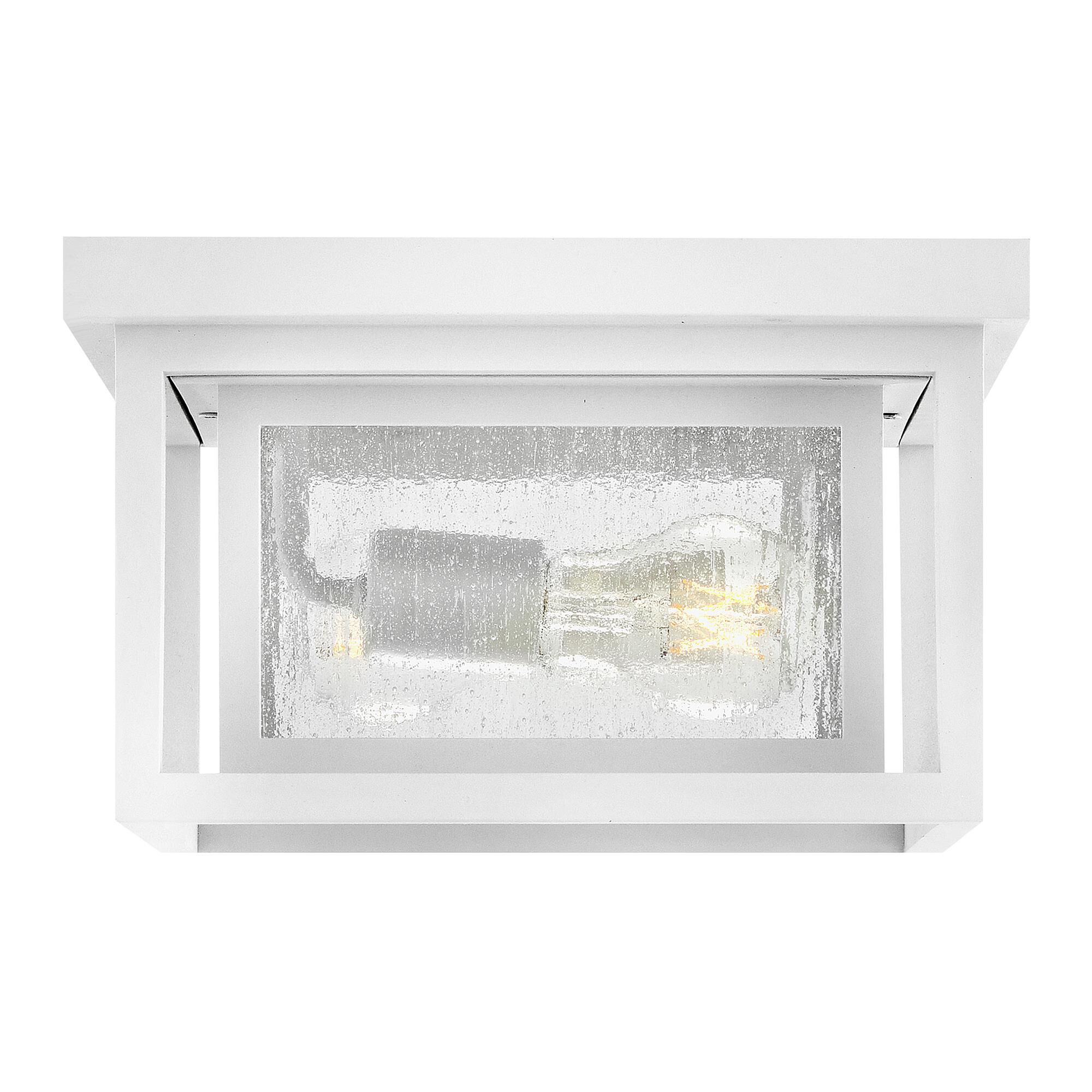 Republic 11 Inch 2 Light Outdoor Flush Mount,