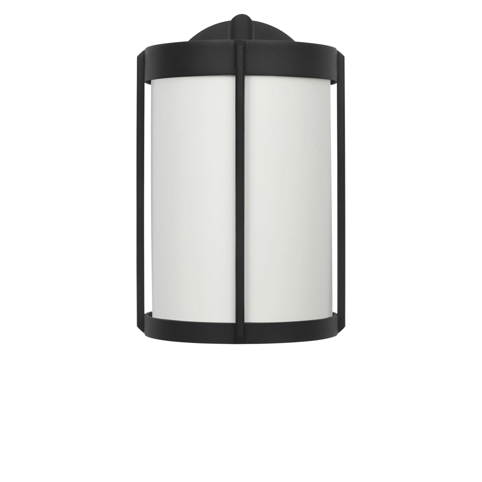 Shown in Textured Black finish and White Aluminum shade