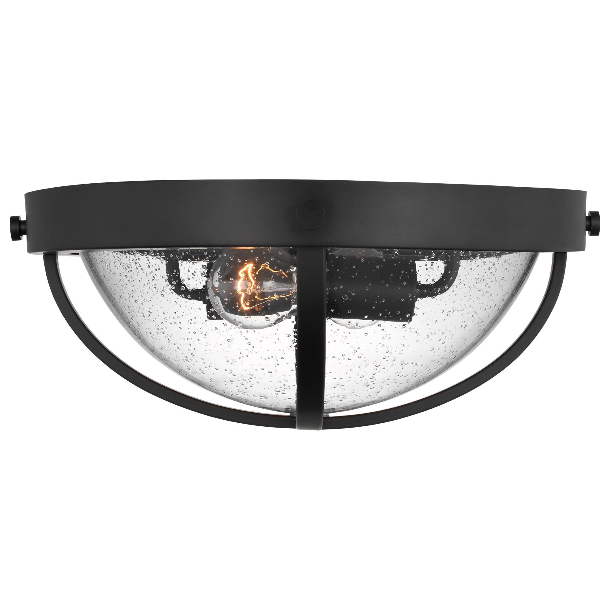 Lincoln 14 Inch 2 Light Flush Mount by Nuvo Lighting