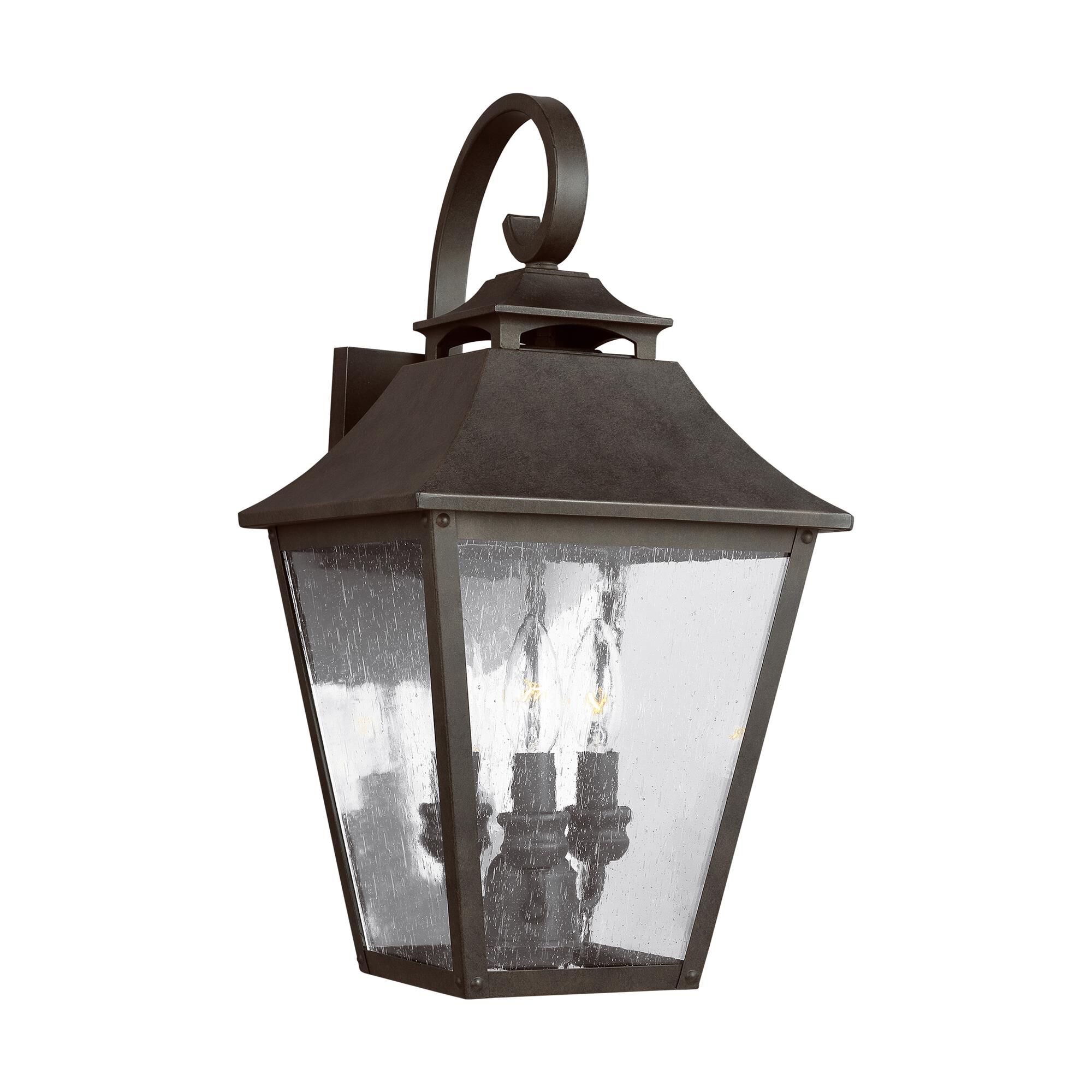 Shown in Sable finish and Clear Seeded glass