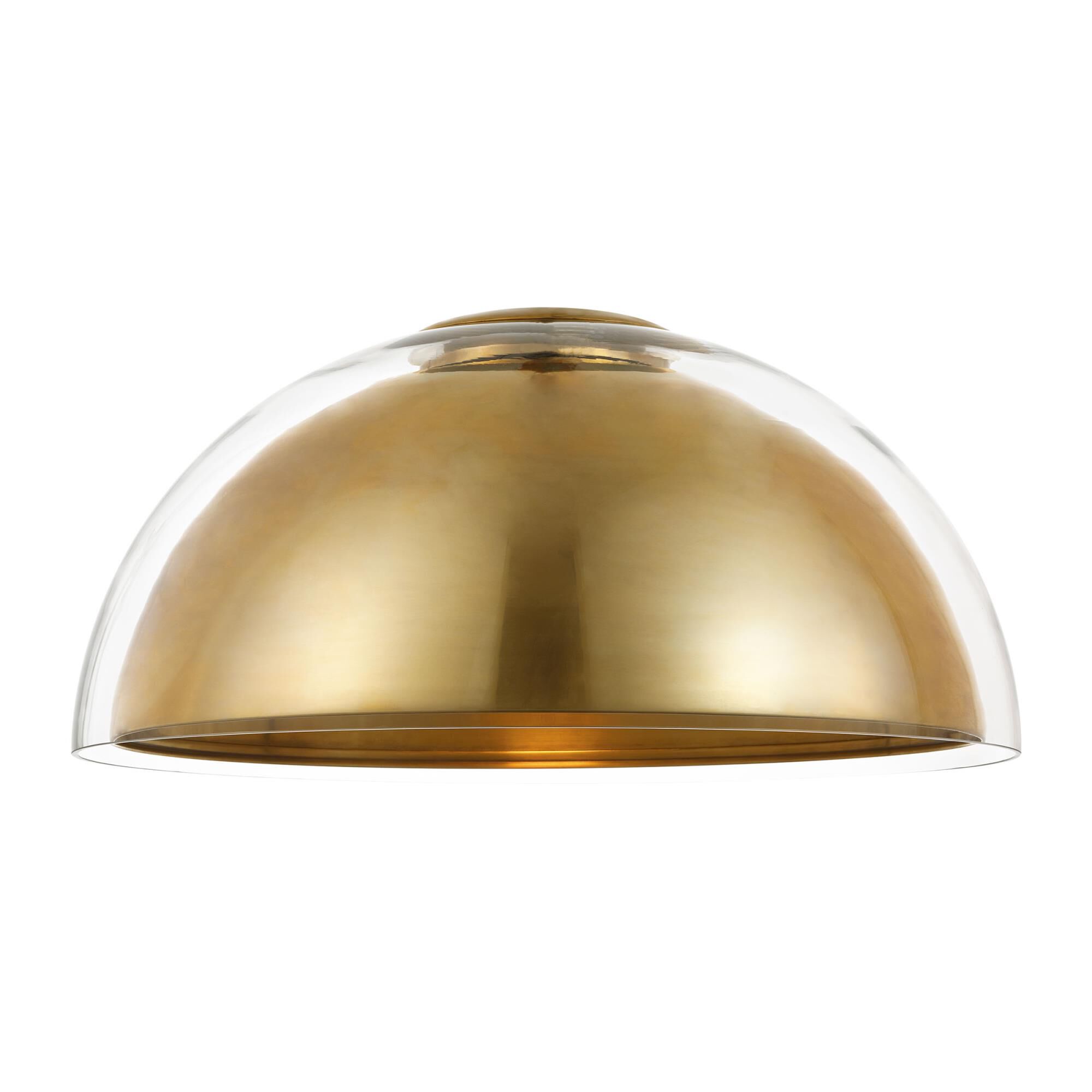 Mick De Giulio Lusi 24 Inch Flush Mount by Visual Comfort Modern