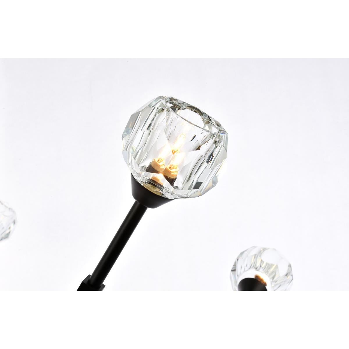 Zayne 45 Inch LED Large Pendant by Elegant Lighting