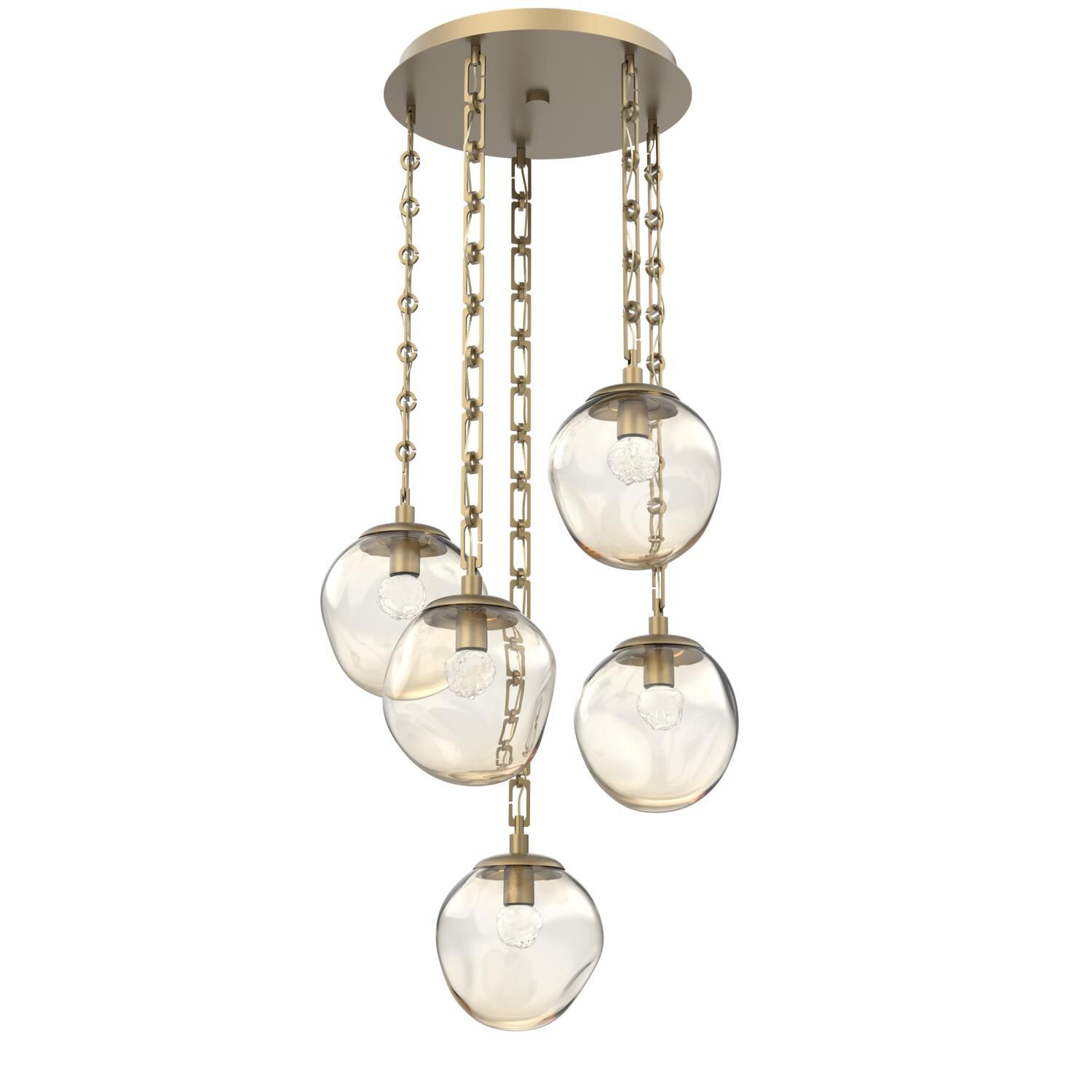 Levi Wilson Aster Led 24 Inch Multi Light Pendant by Hammerton Studio