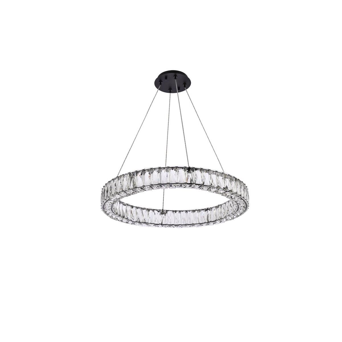 Elegant Lighting Monroe 26 Inch LED Large Pendant