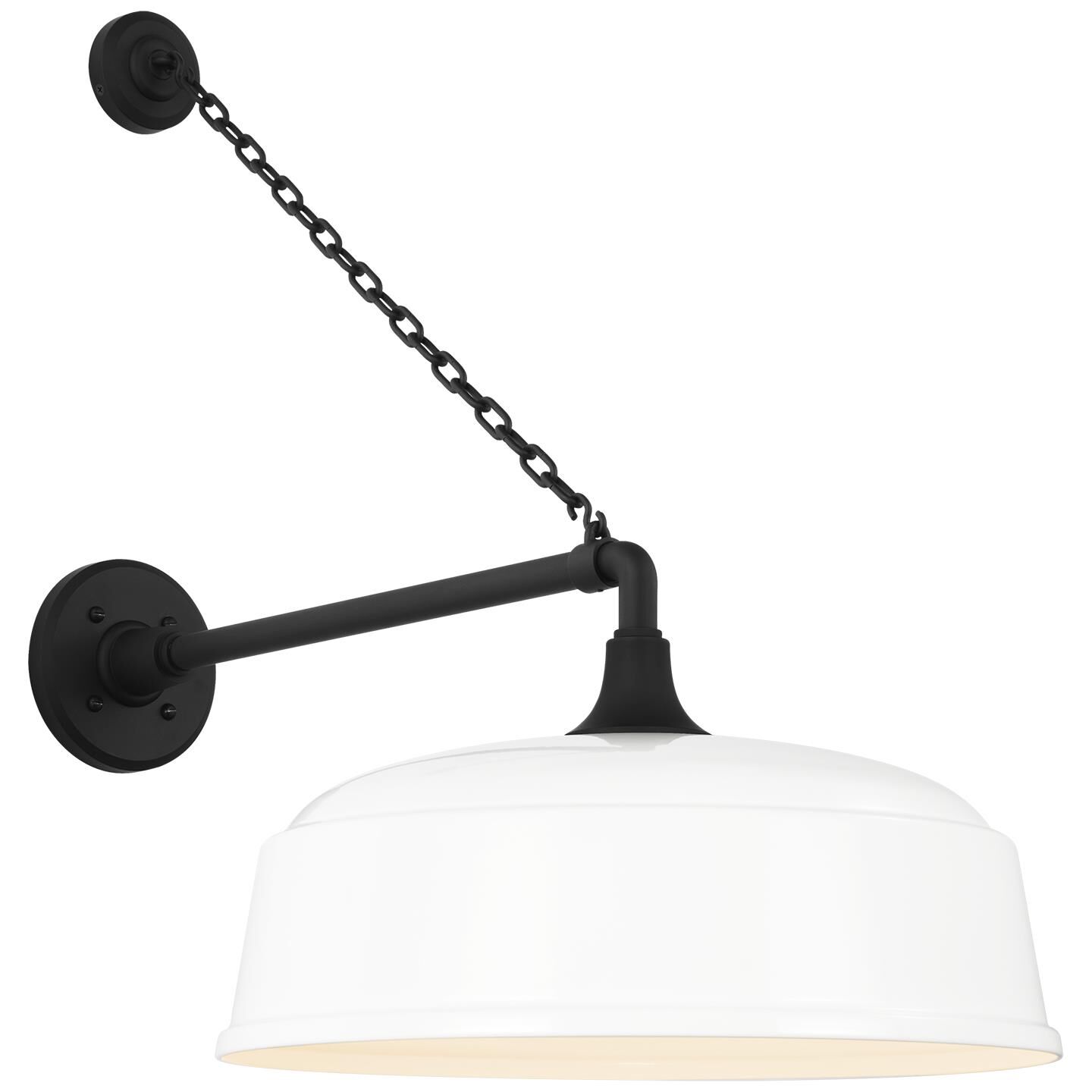 Thomas O'Brien Academy Barn Light 25 Inch Outdoor Wall Light by Visual Comfort Signature Collection