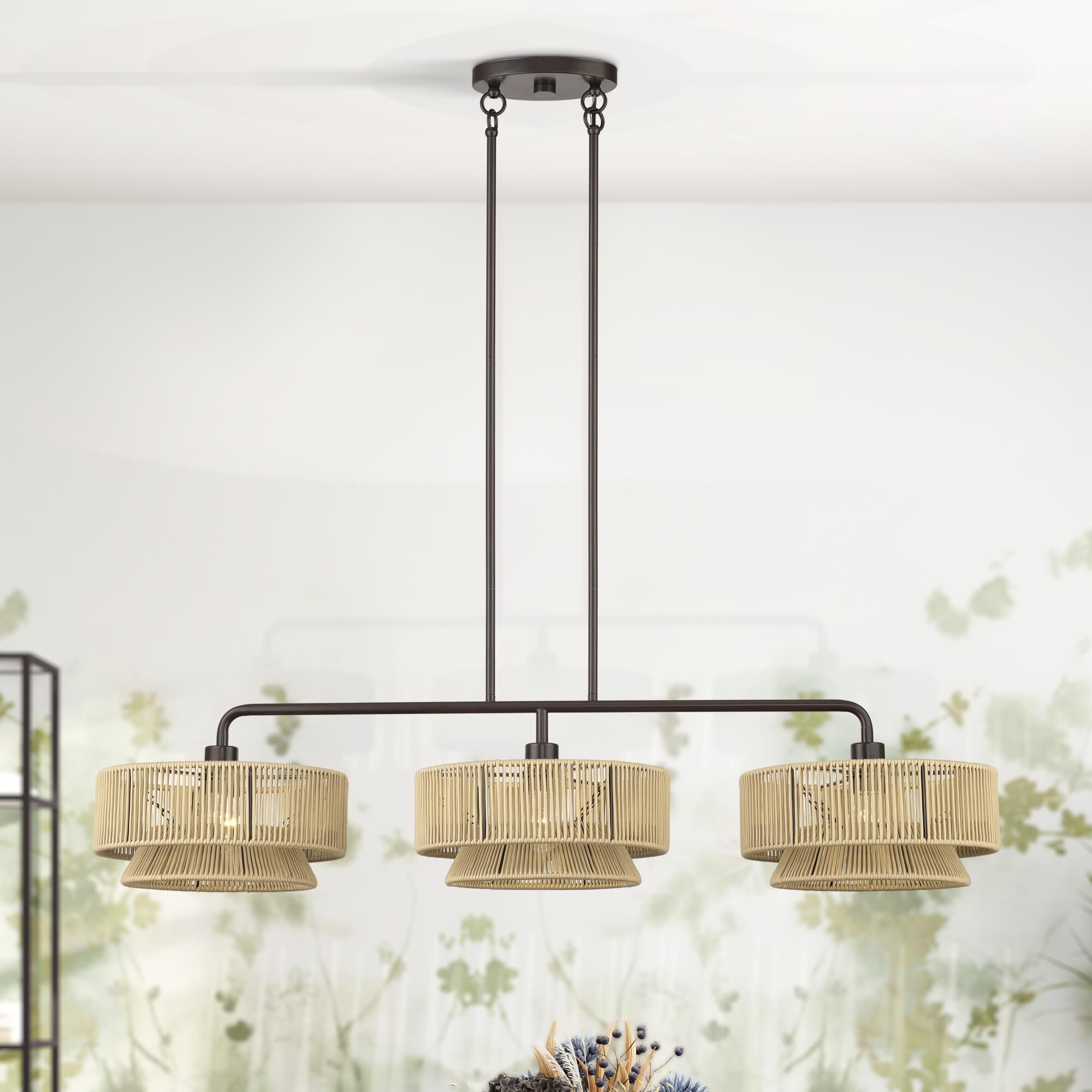 Florell 47 Inch Linear Suspension Light by Livex Lighting