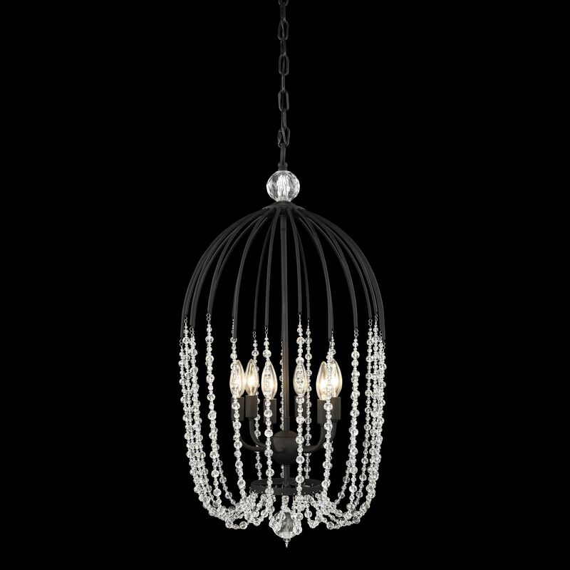 Voliere Medium Lantern Pendant by Varaluz