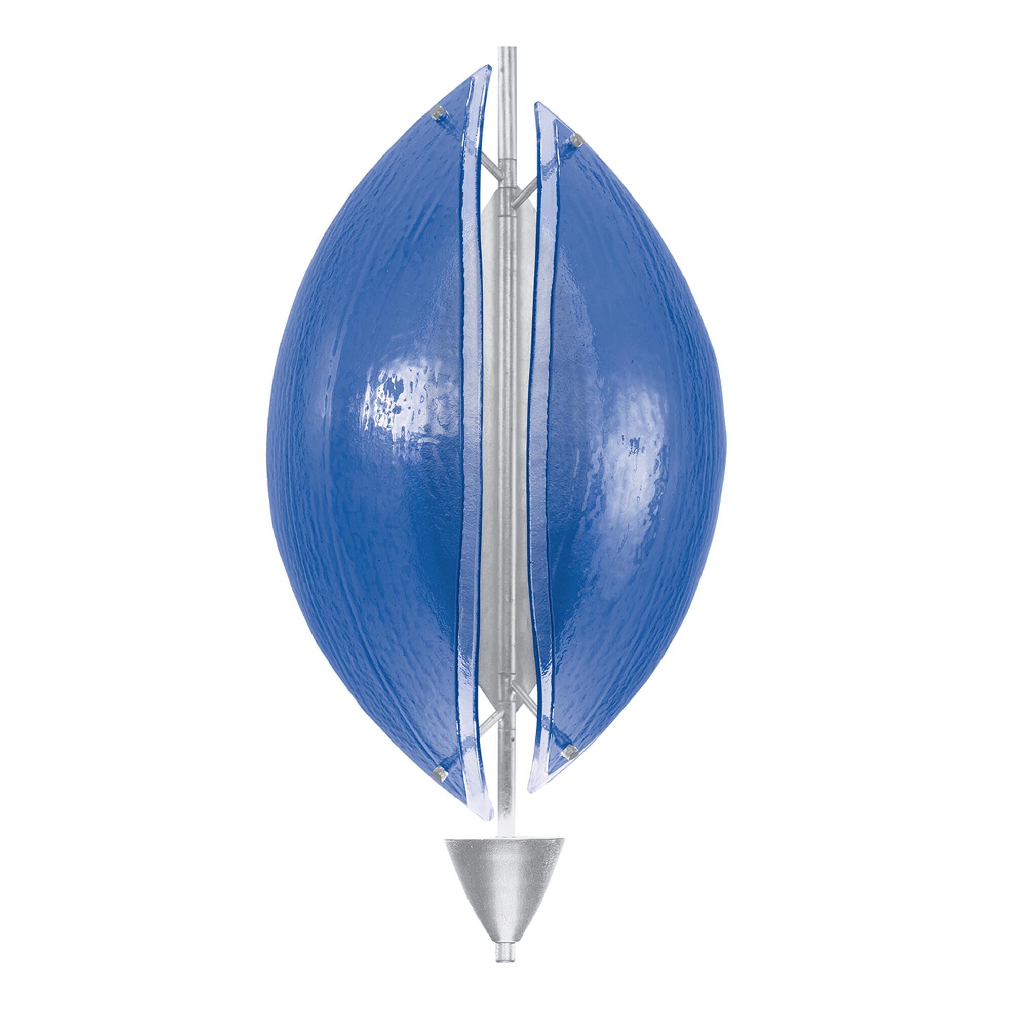 Shown in Silver finish and False crystal and True glass