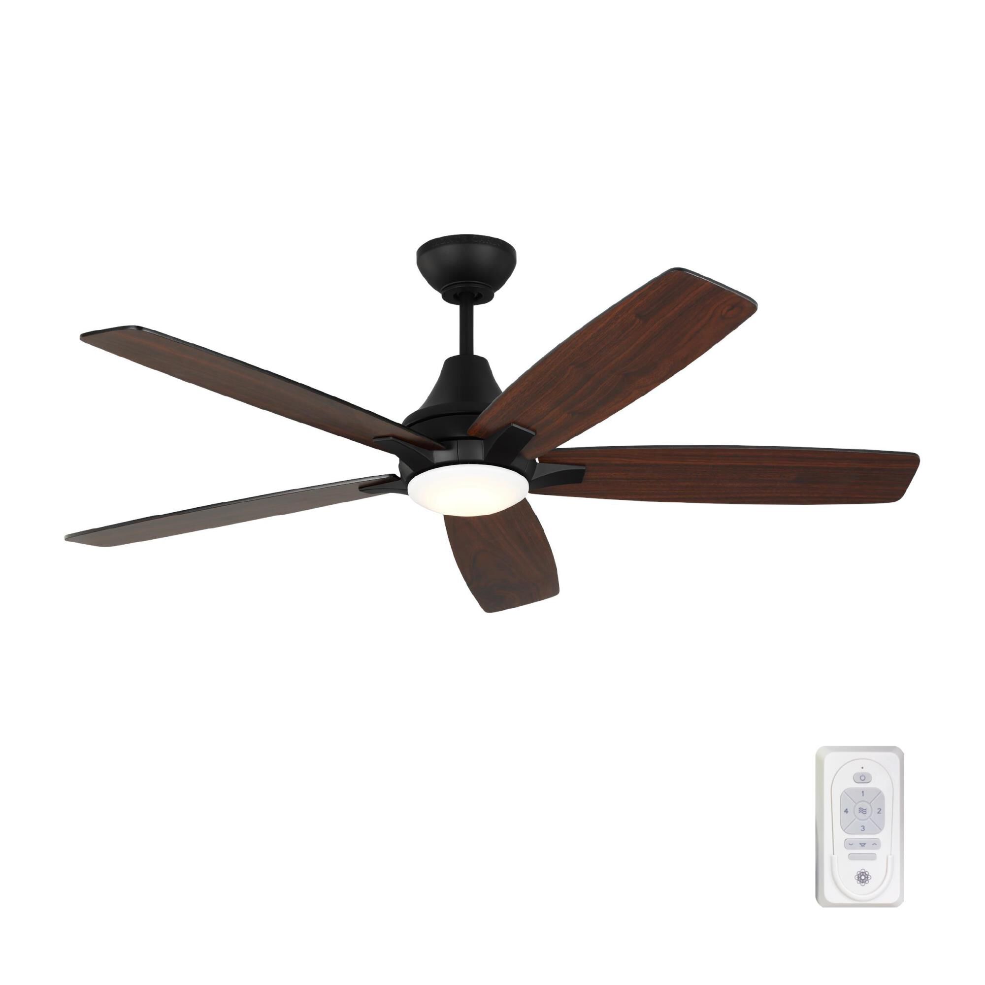 Lowden 52 Inch Ceiling Fan with Light Kit by Generation Lighting