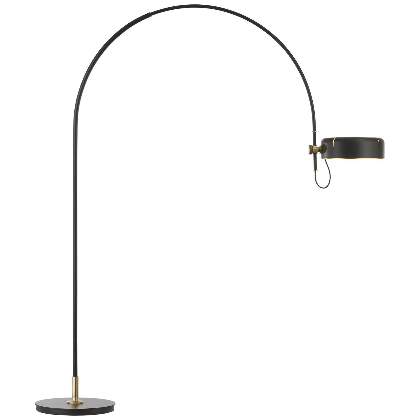 Shown in Modern Iron and Hand-Rubbed Antique Brass finish
