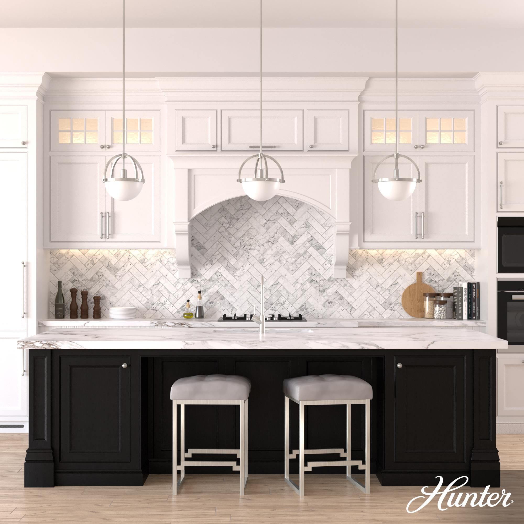 Shown in Brushed Nickel finish