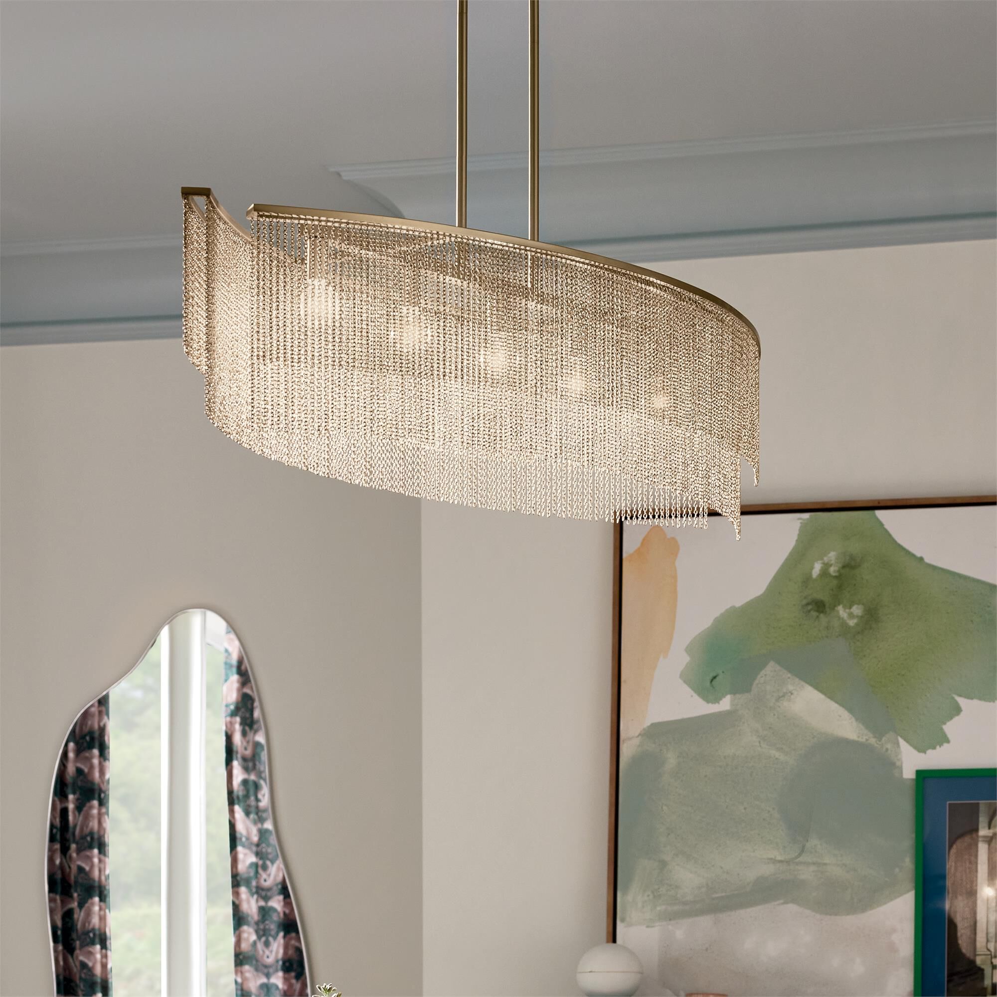 Shown in Champagne Bronze finish