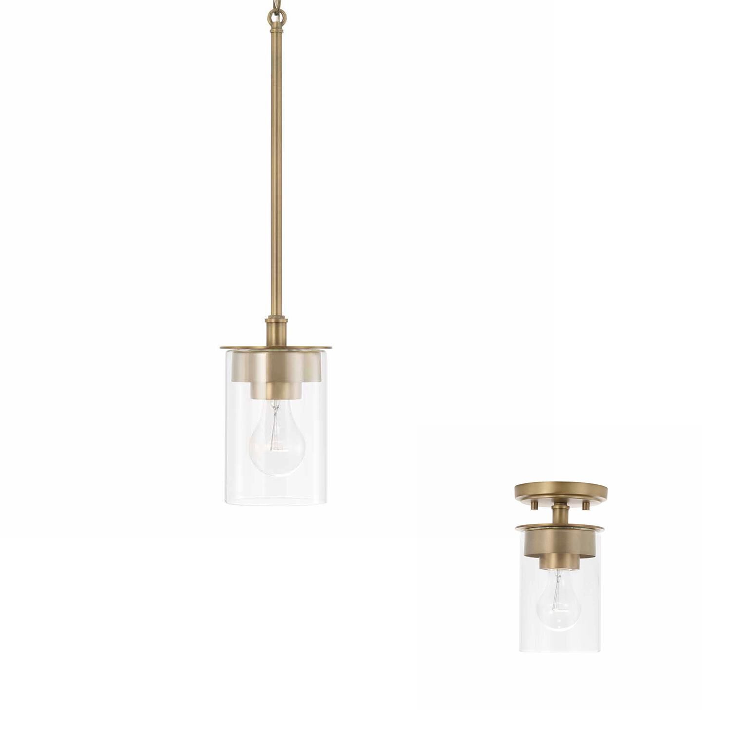 Mason Semi Flush Mount by Homeplace by Capital Lighting Fixture Company