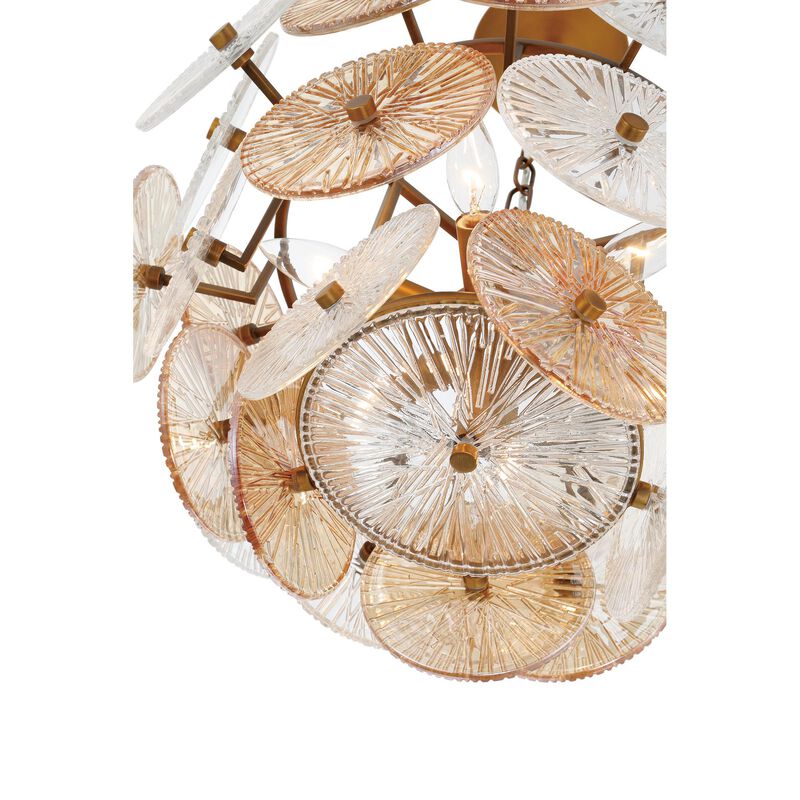 Sue-Anne 6 Light Mini Chandelier by Eurofase Lighting