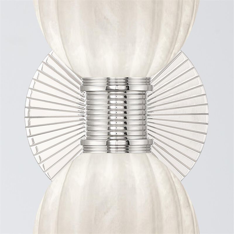 Lotus 17 Inch Wall Sconce by Crystorama