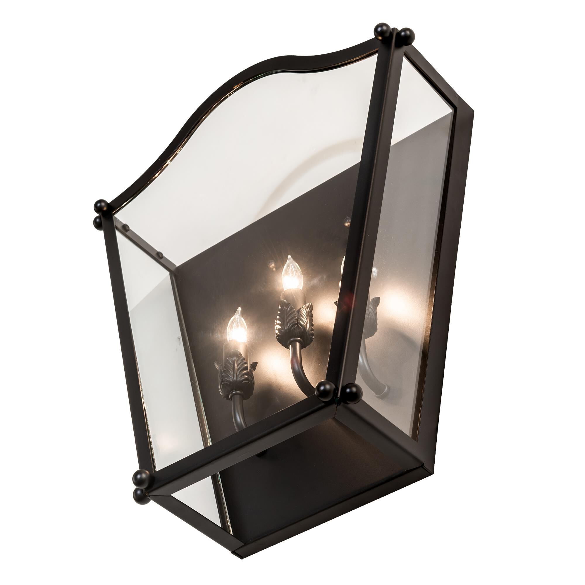 Austin 17 Inch Tall 3 Light Outdoor Wall Light by Meyda Lighting