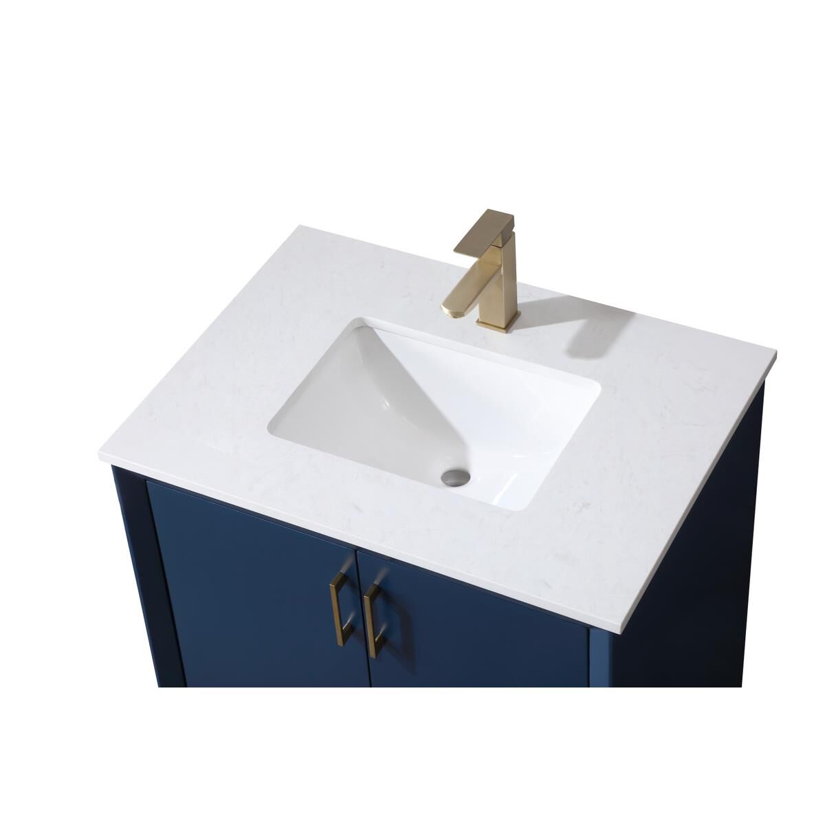 Shown in Blue finish