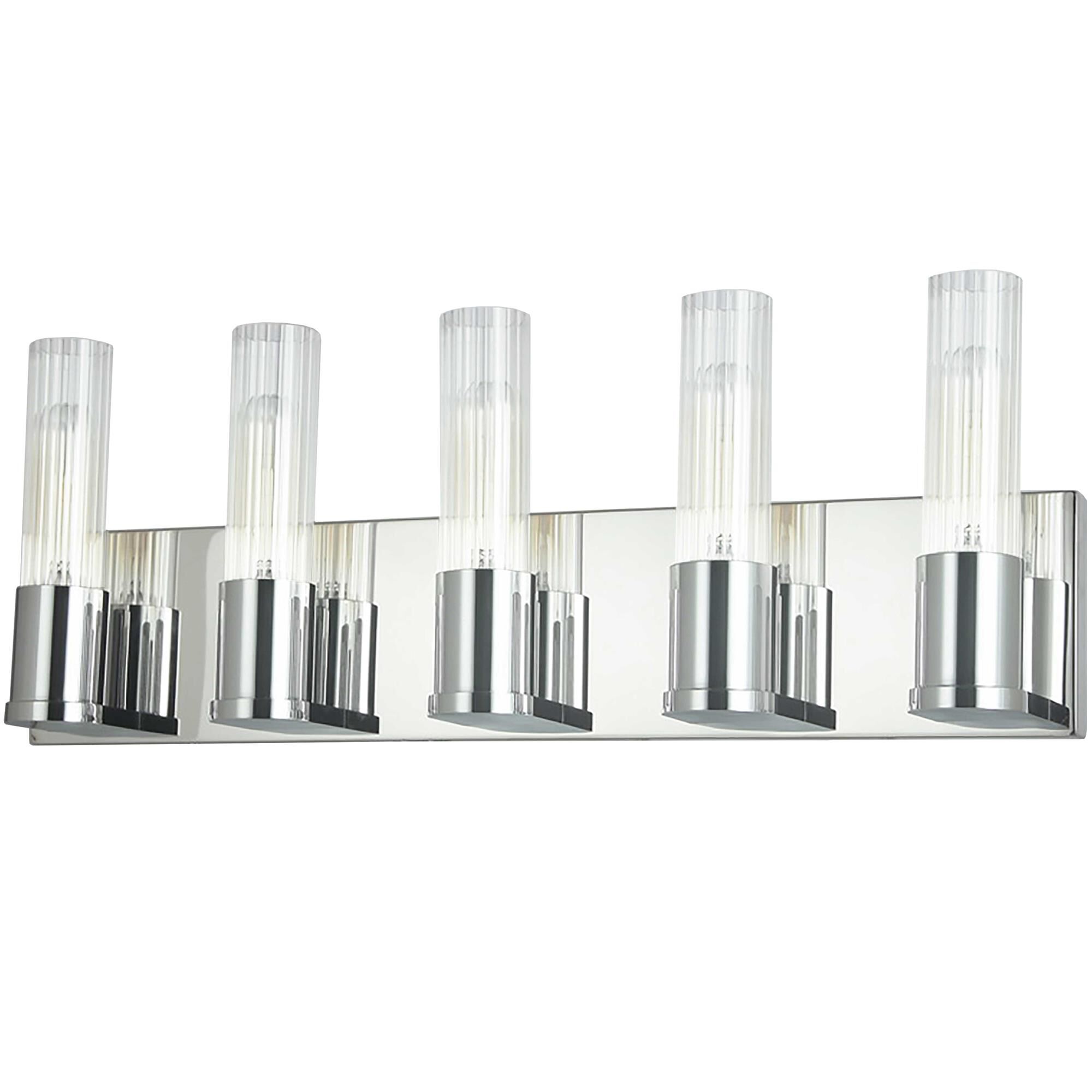 Tube 22 Inch 5 Light Bath Vanity Light by Dainolite