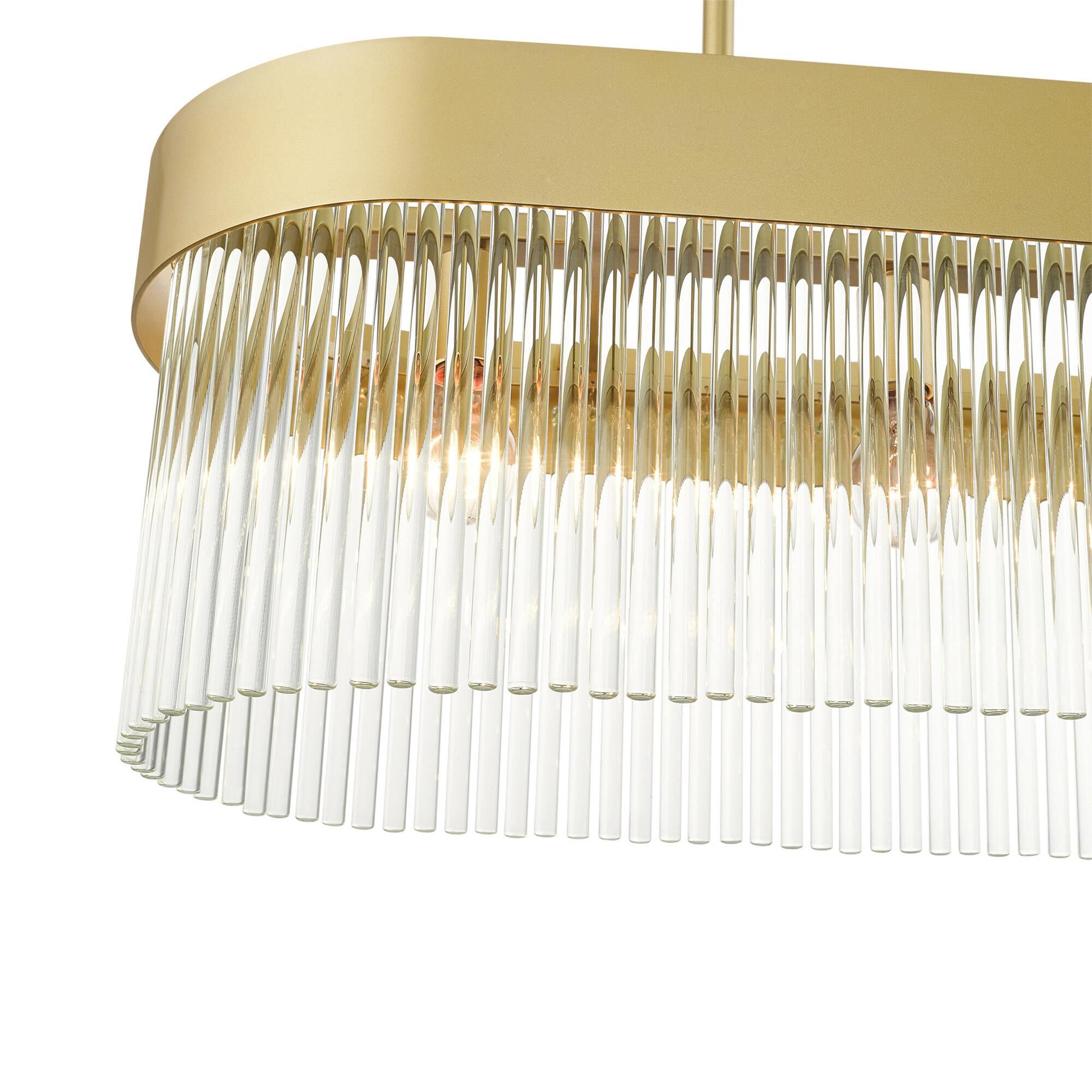 Norwich 36 Inch 4 Light Linear Suspension Light by Livex Lighting